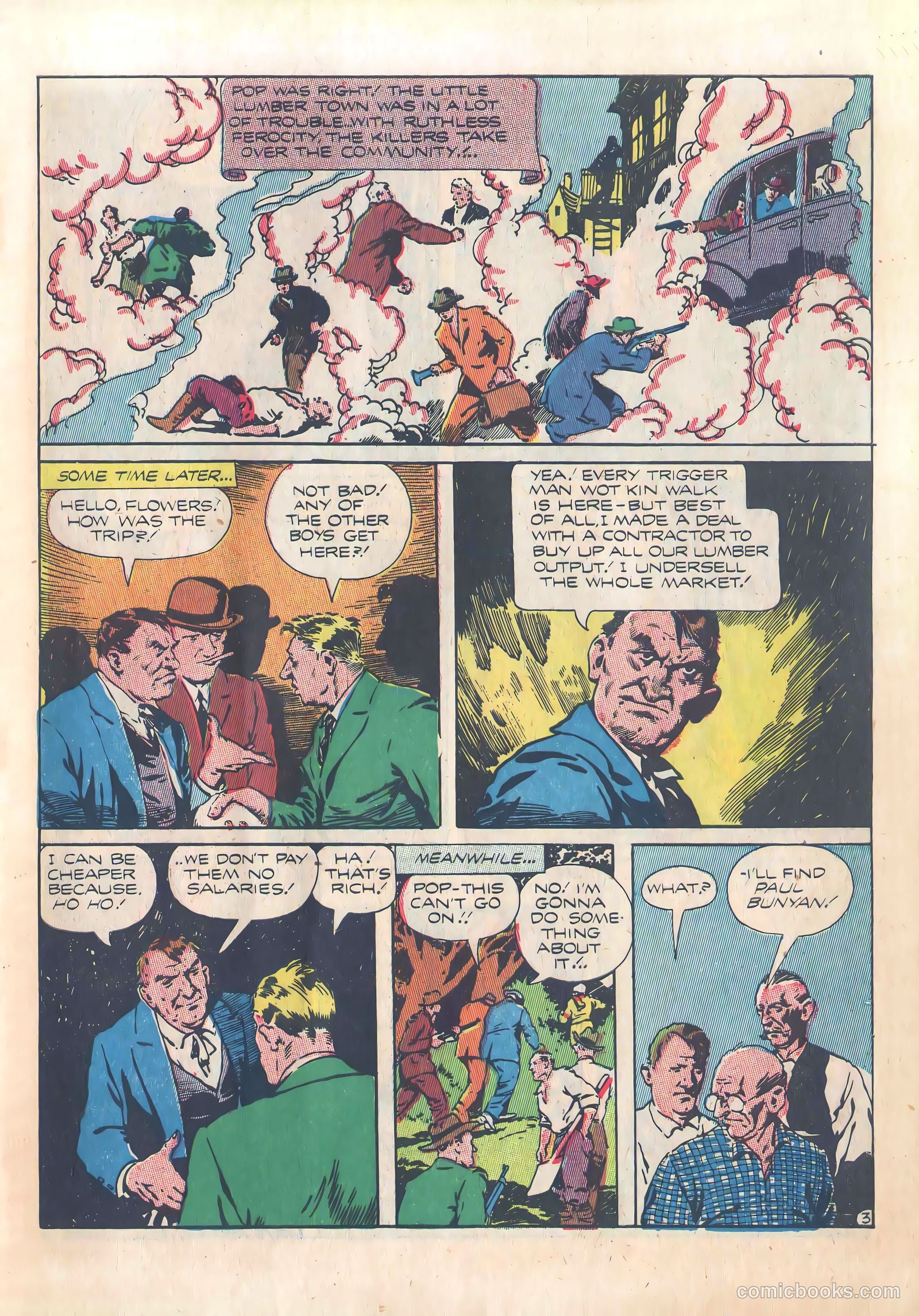 Treasure Comics #3 (1945) — page 5 of 52