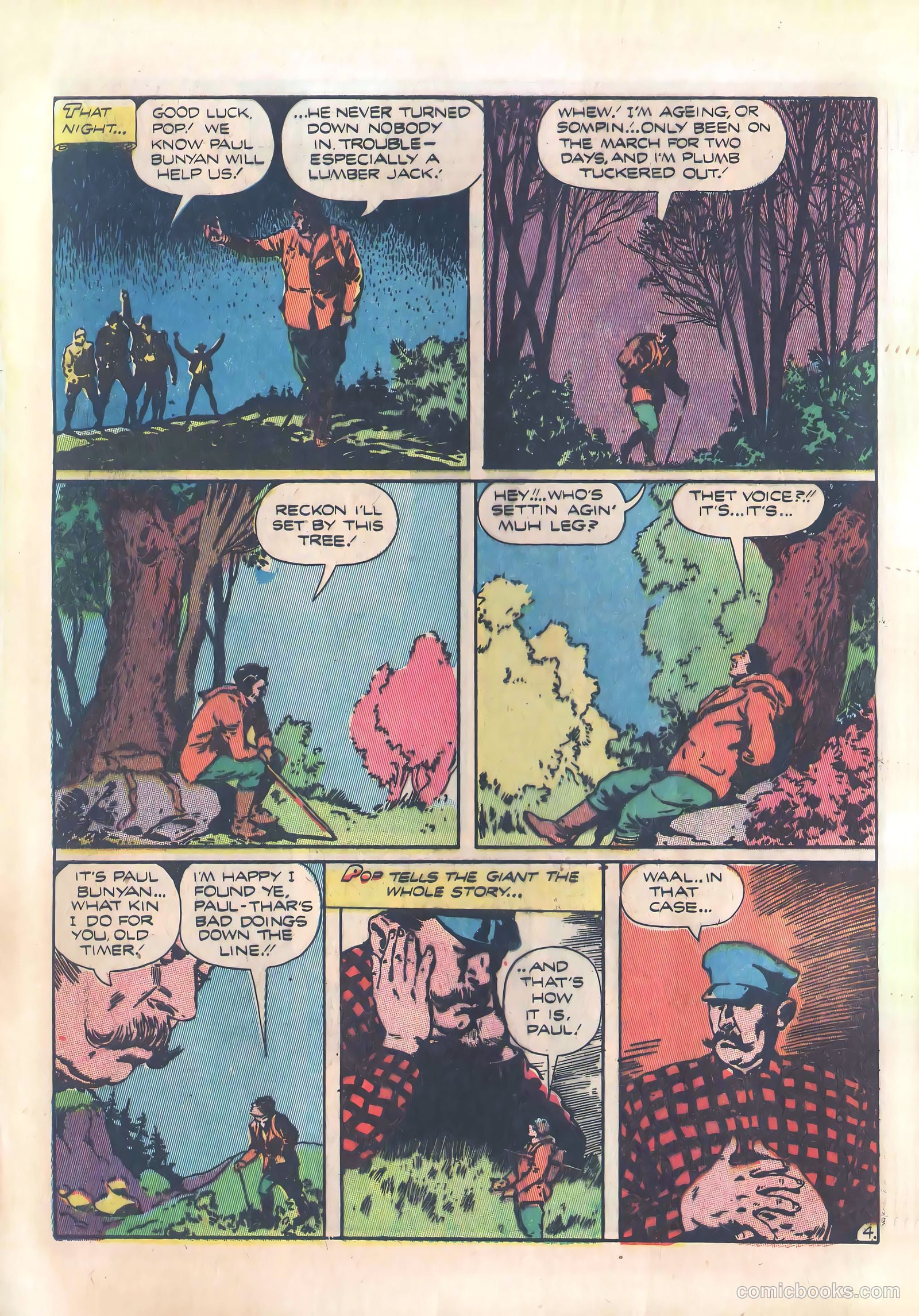 Treasure Comics #3 (1945) — page 6 of 52