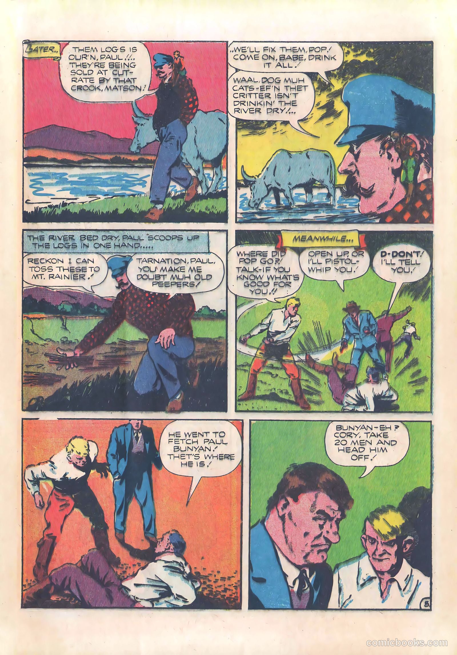 Treasure Comics #3 (1945) — page 7 of 52