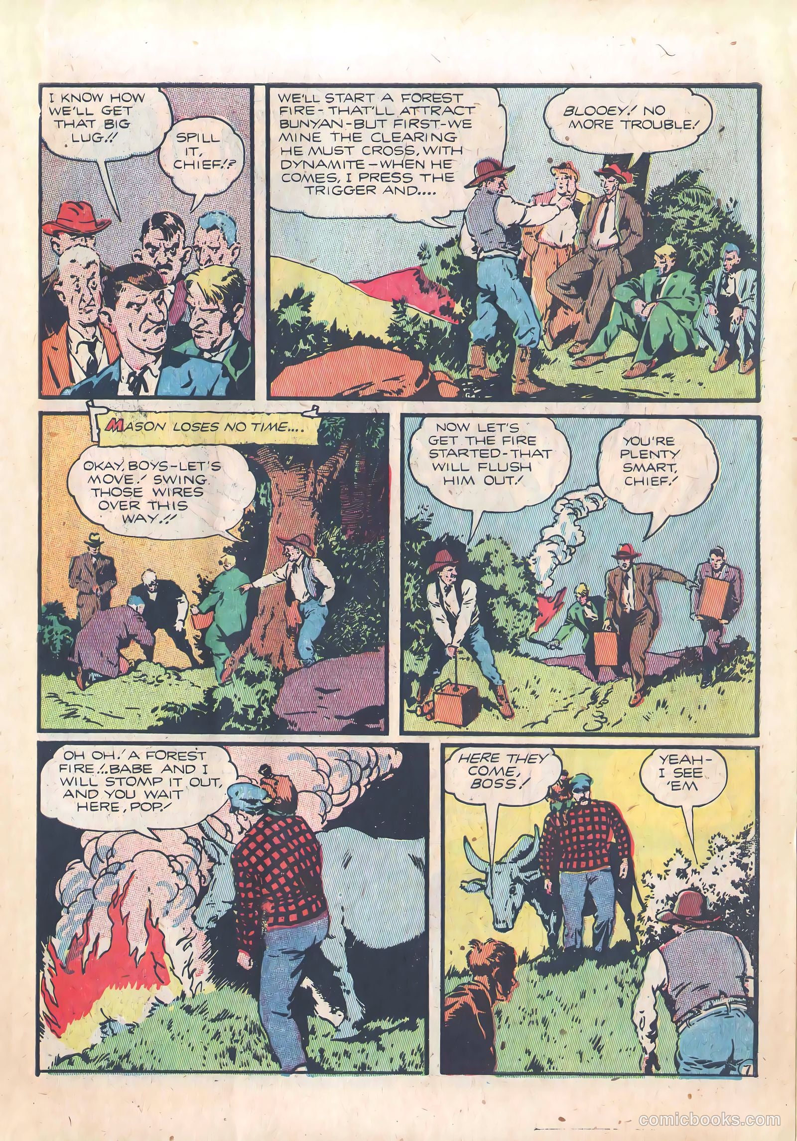 Treasure Comics #3 (1945) — page 9 of 52