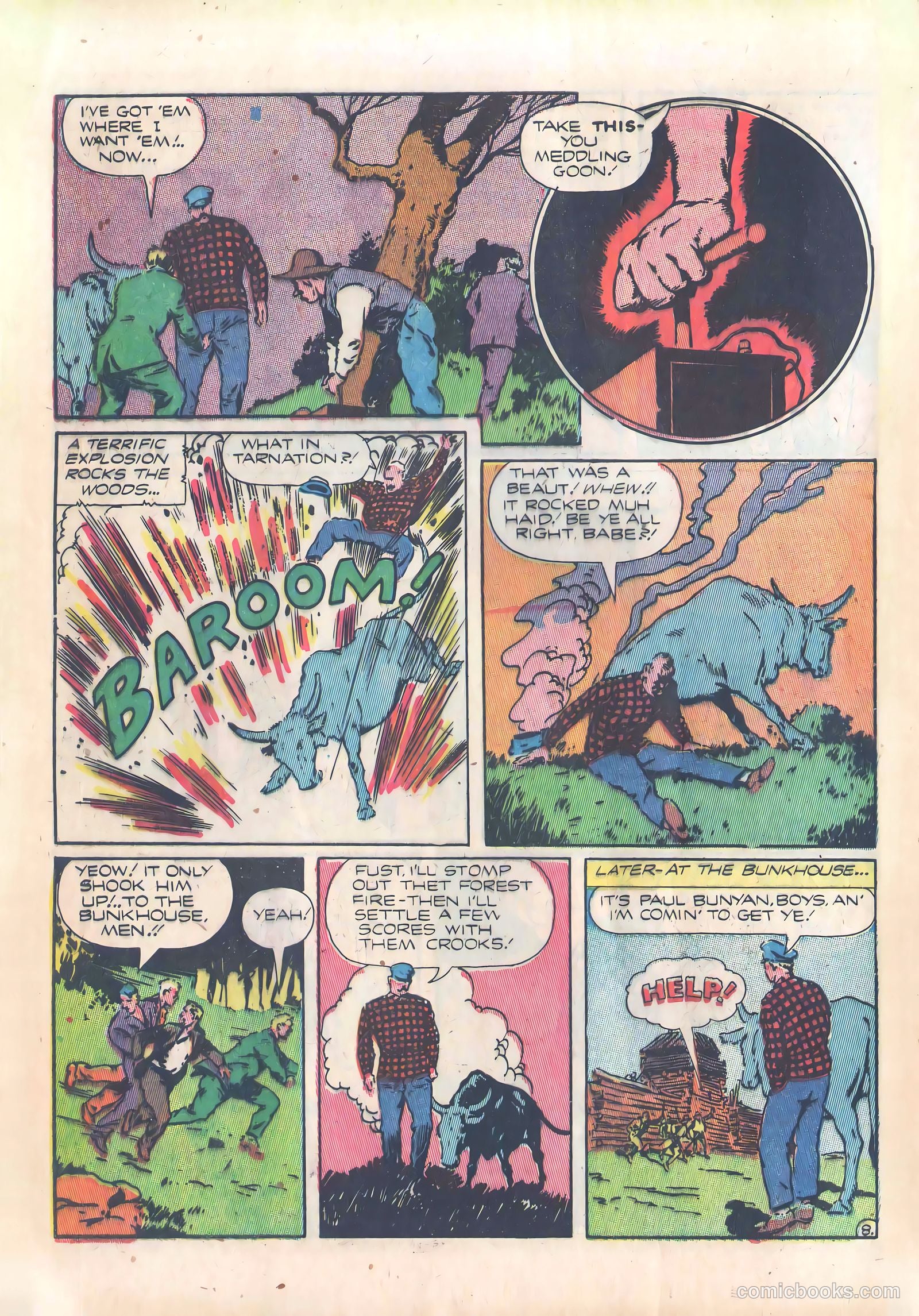 Treasure Comics #3 (1945) — page 10 of 52