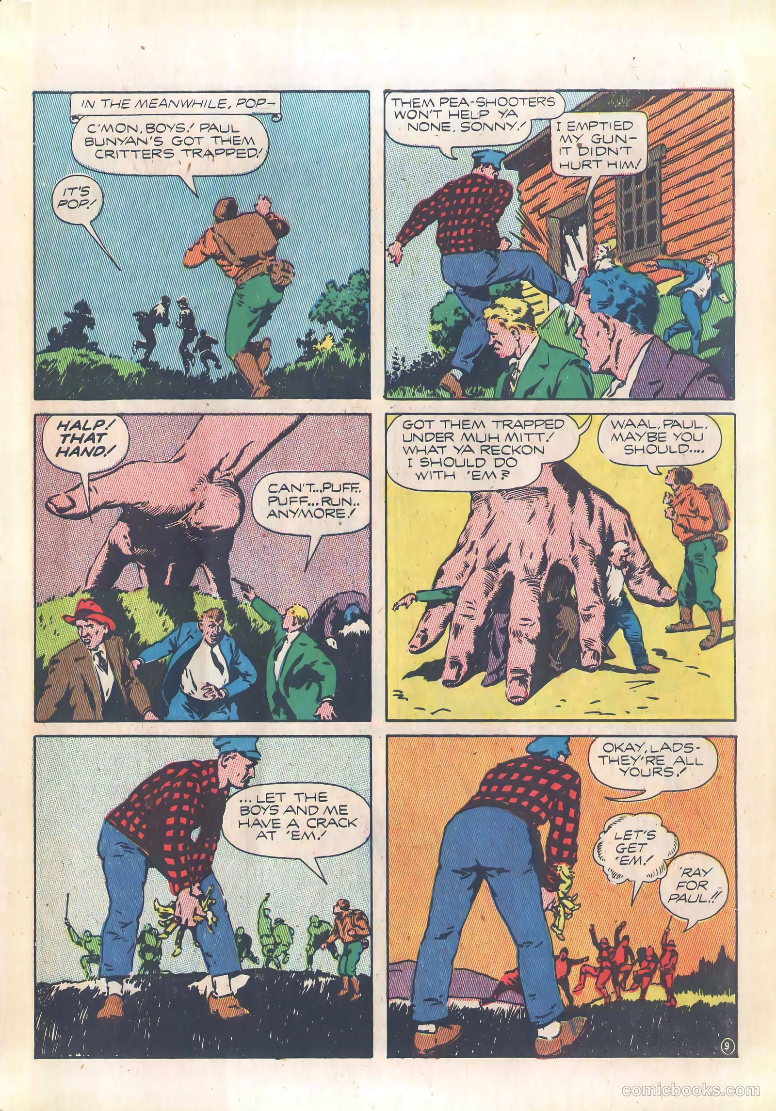 Treasure Comics #3 (1945) — page 11 of 52