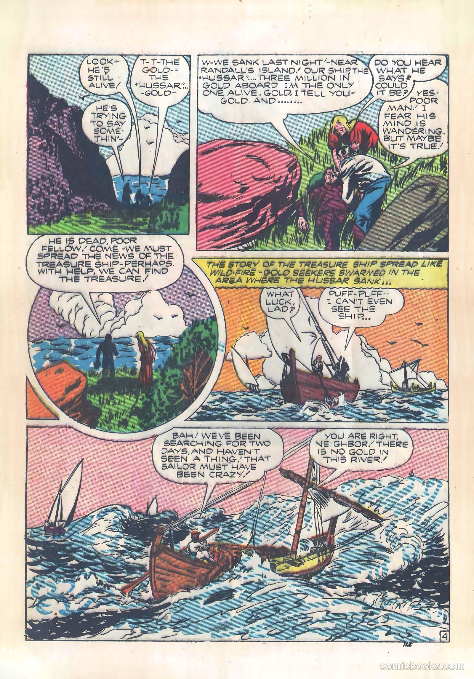 Treasure Comics #3 (1945) — page 16 of 52
