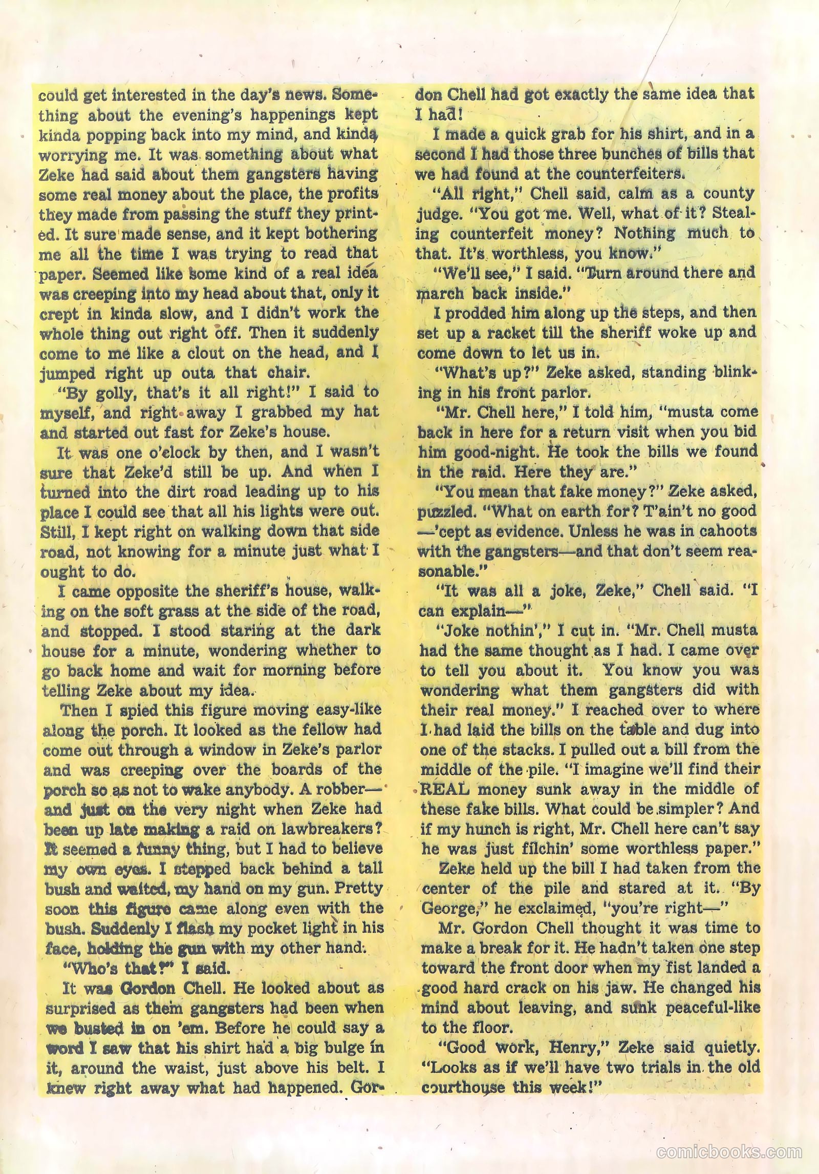 Treasure Comics #3 (1945) — page 28 of 52