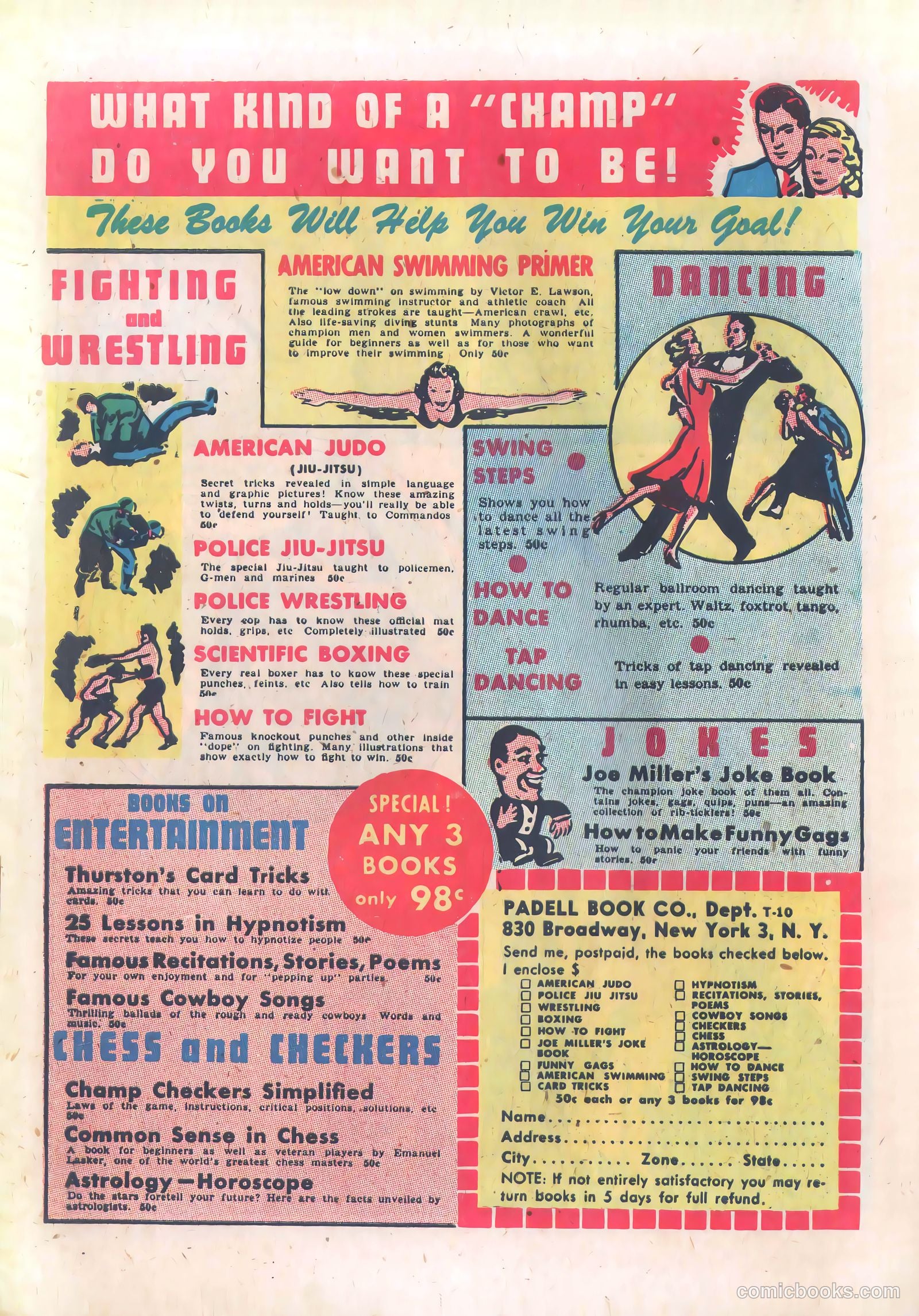 Treasure Comics #3 (1945) — page 50 of 52