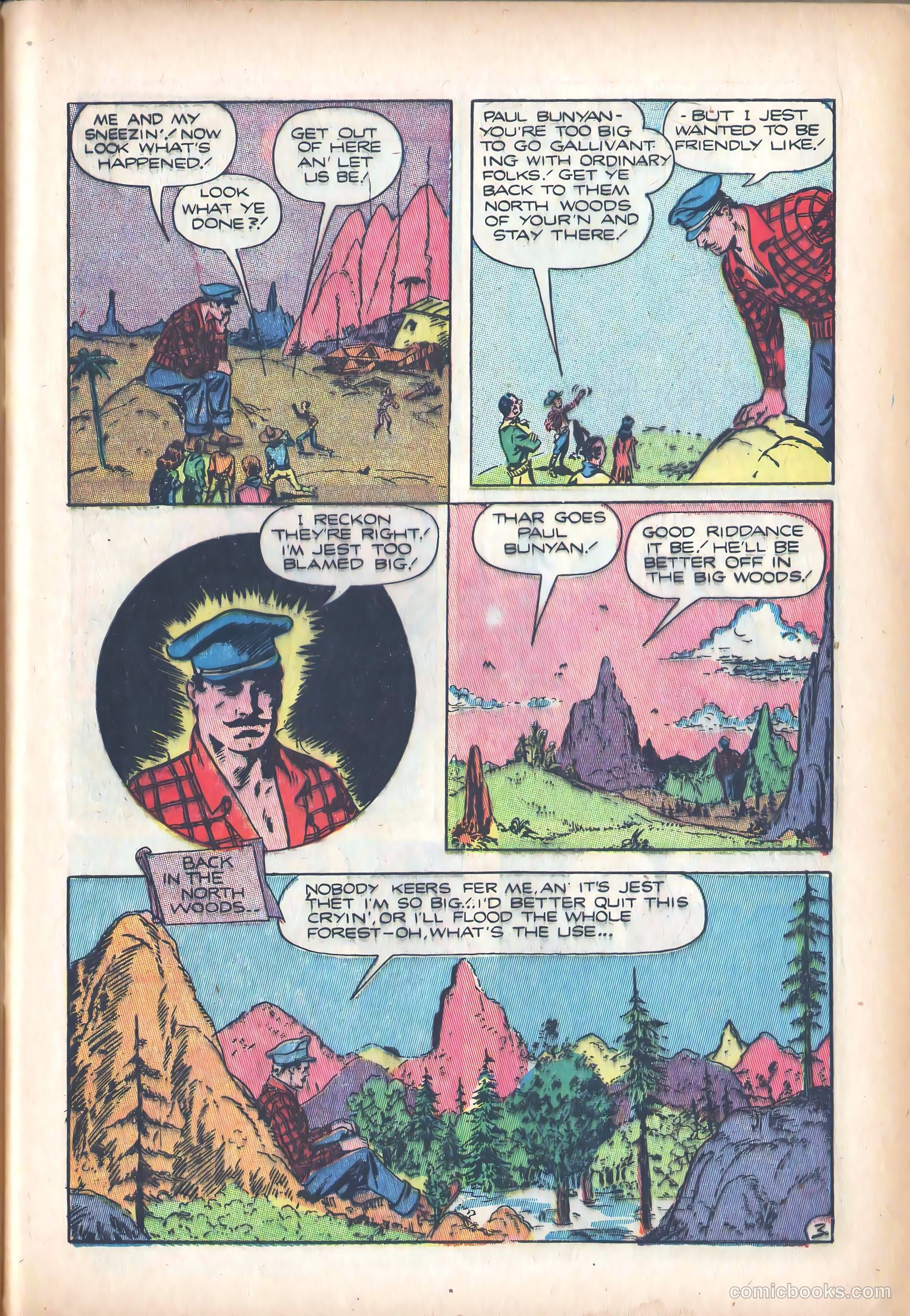 Treasure Comics #4 (1945) — page 14 of 53