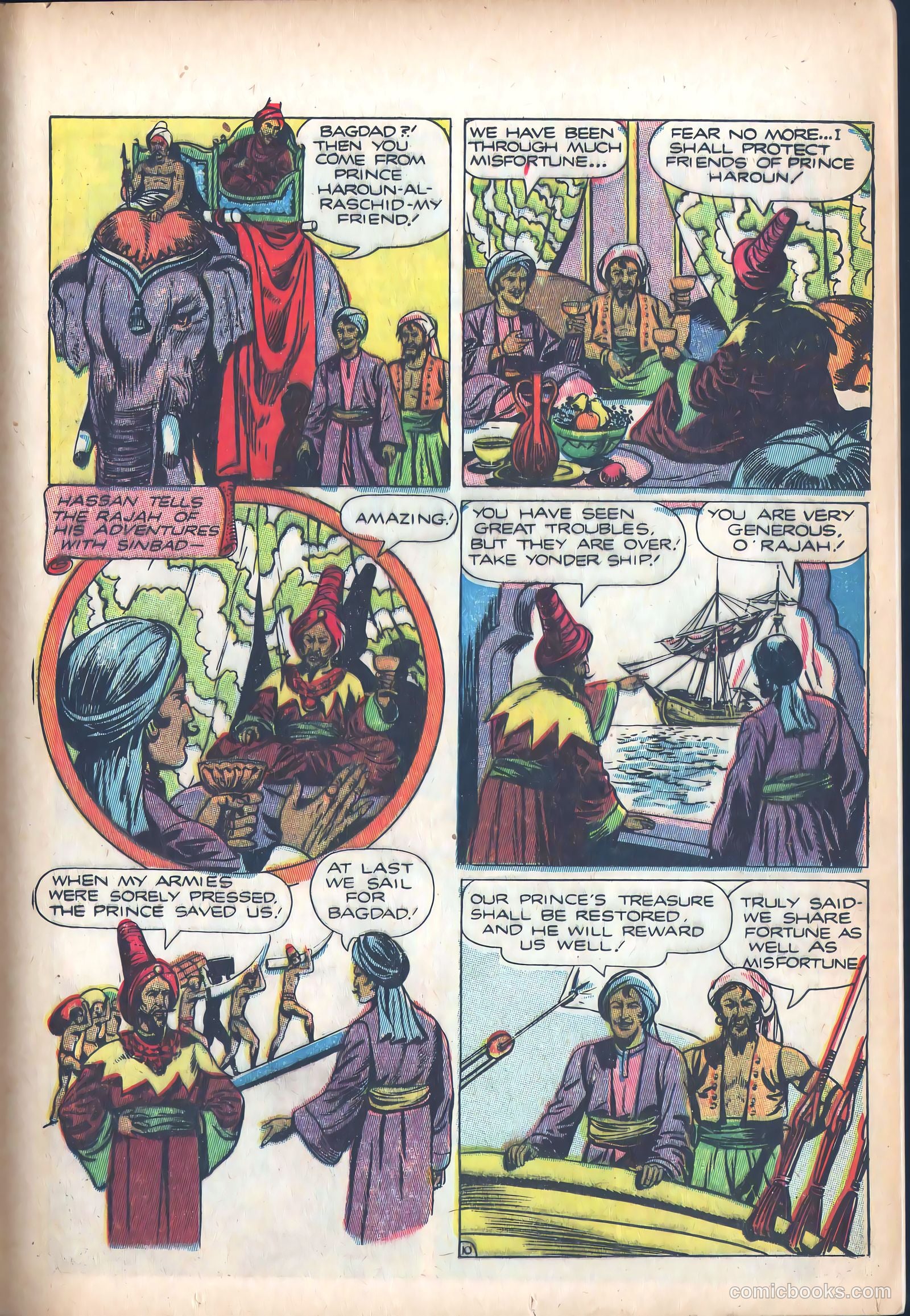 Treasure Comics #4 (1945) — page 38 of 53