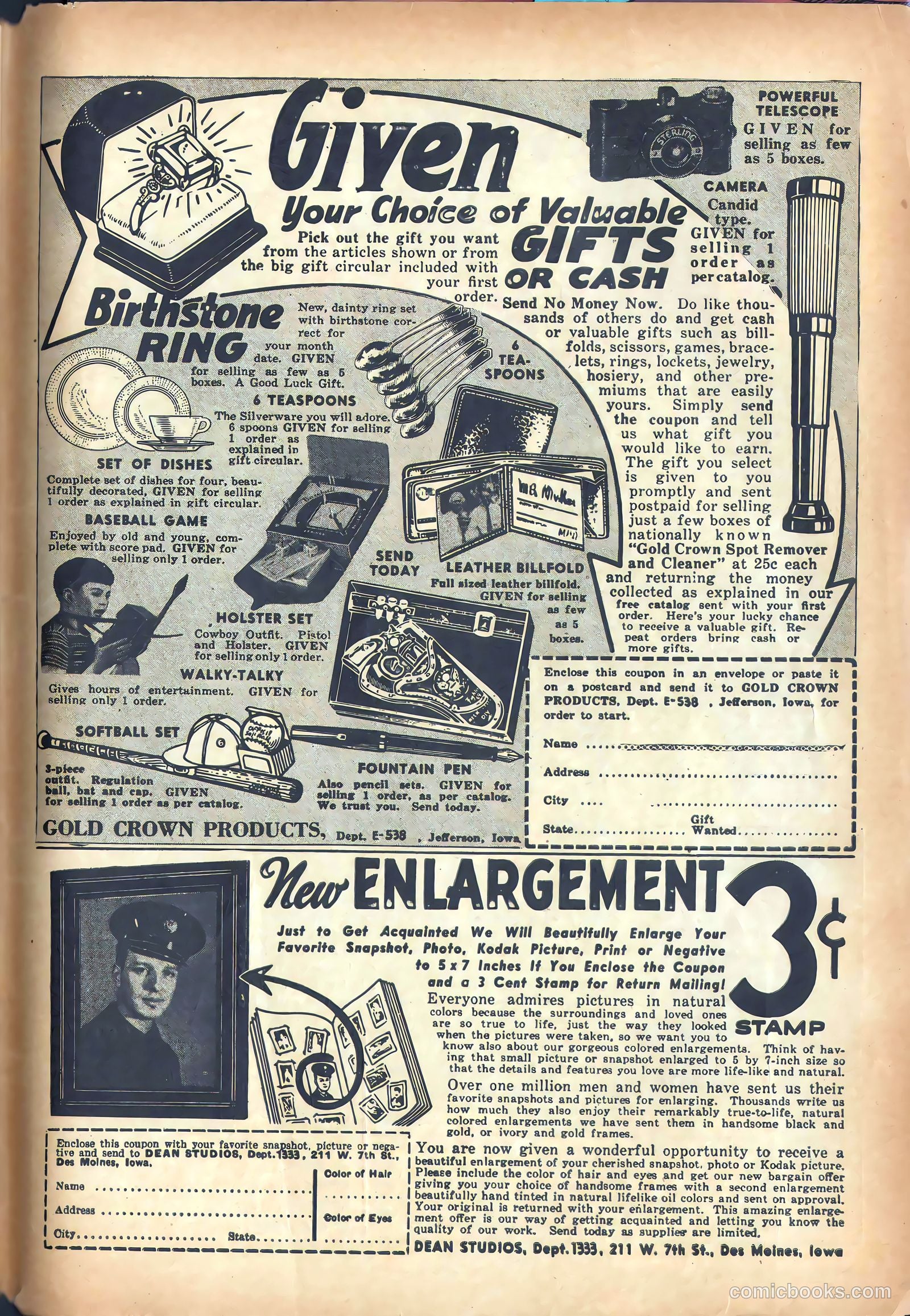 Treasure Comics #4 (1945) — page 52 of 53