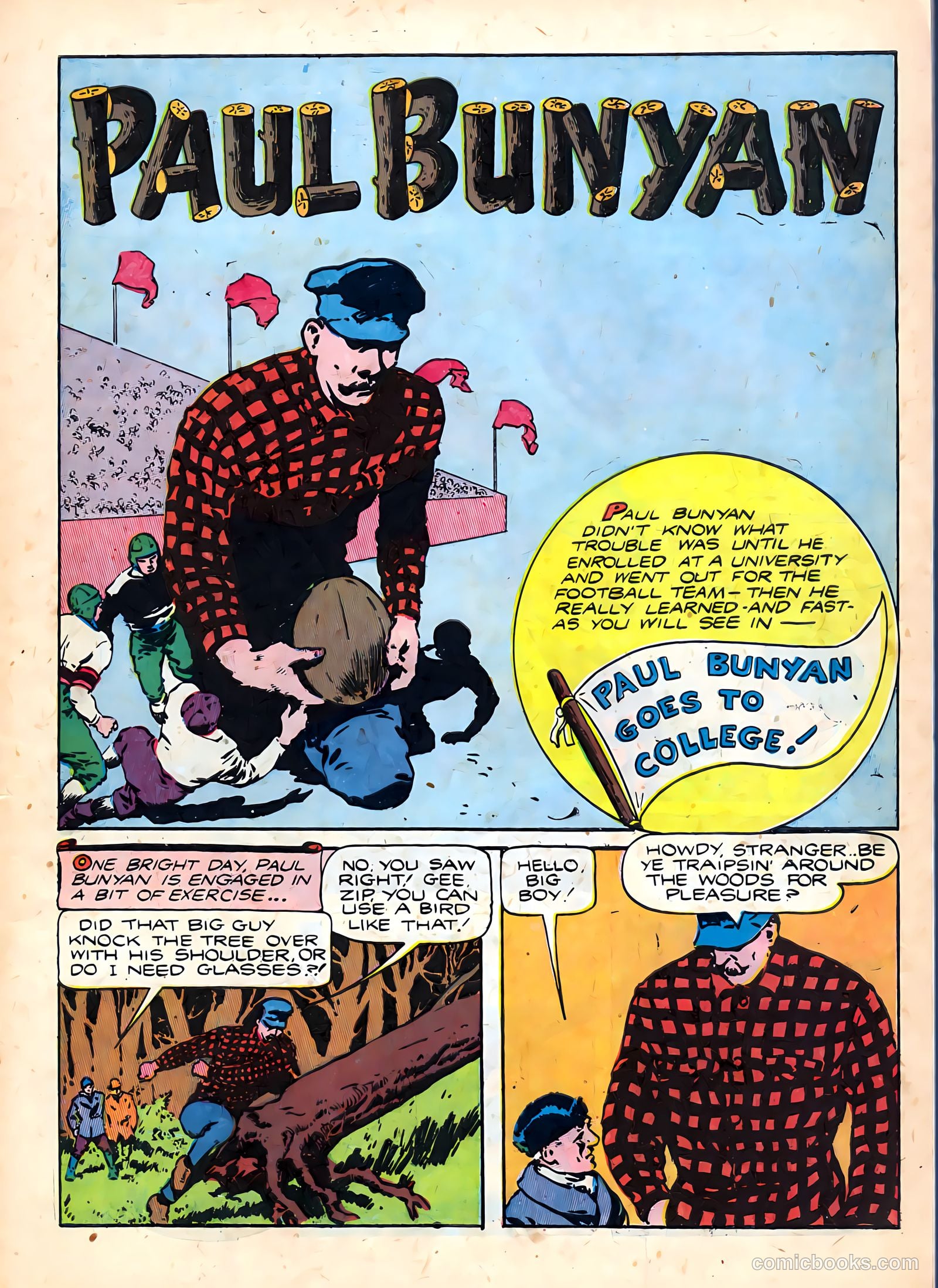 Treasure Comics #5 (1946) — page 3 of 52