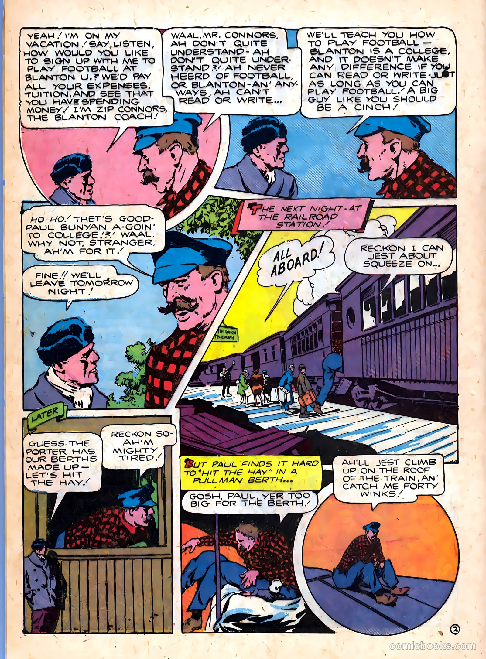 Treasure Comics #5 (1946) — page 4 of 52