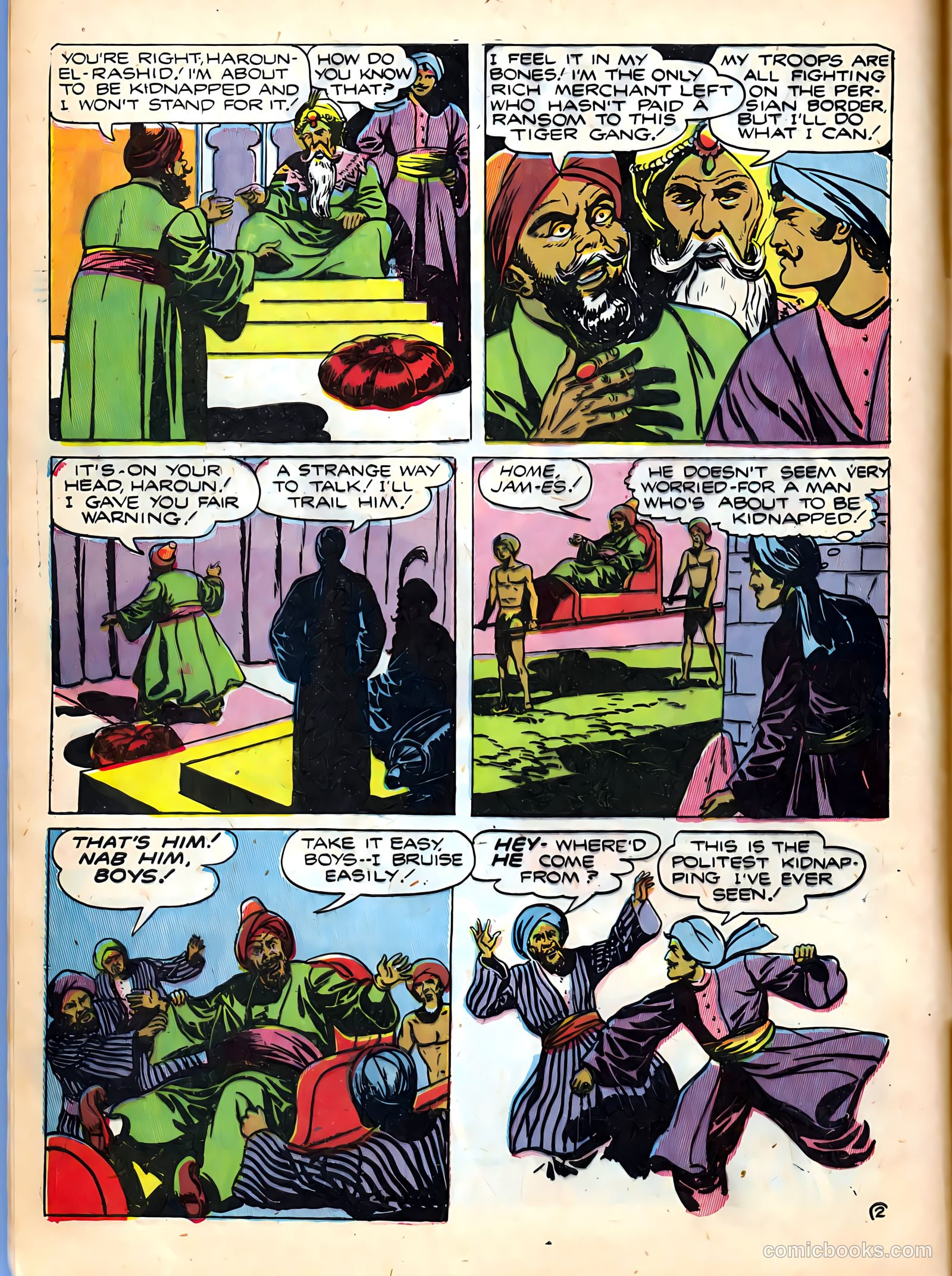 Treasure Comics #5 (1946) — page 12 of 52