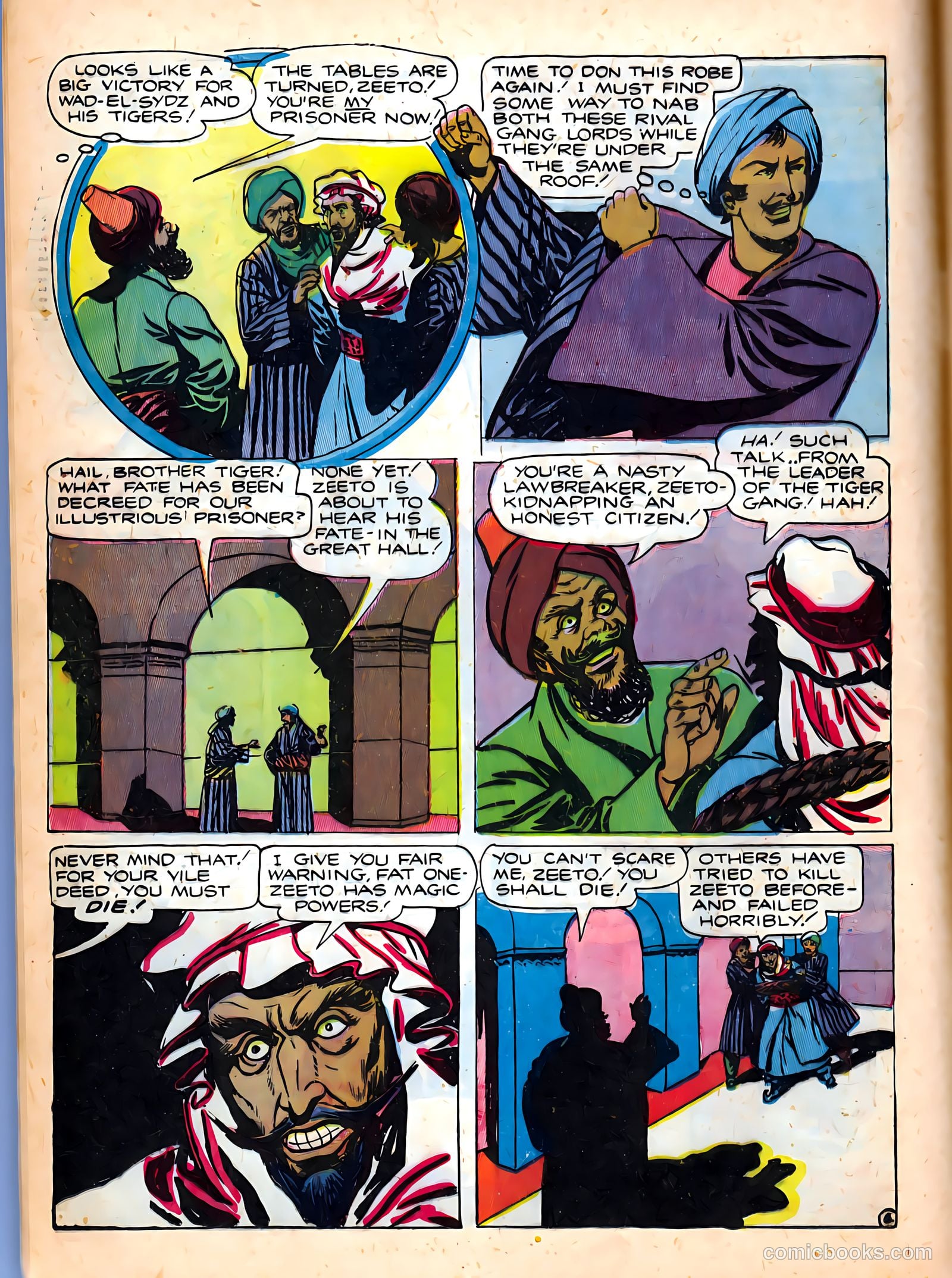 Treasure Comics #5 (1946) — page 16 of 52