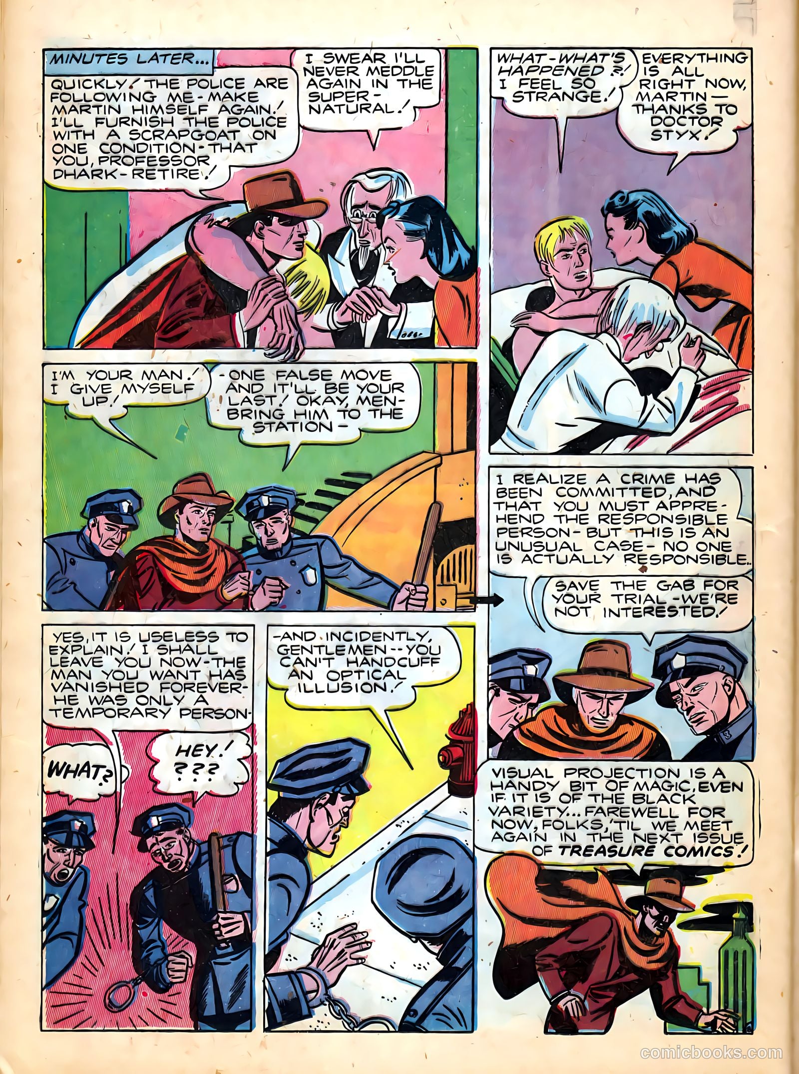 Treasure Comics #5 (1946) — page 36 of 52