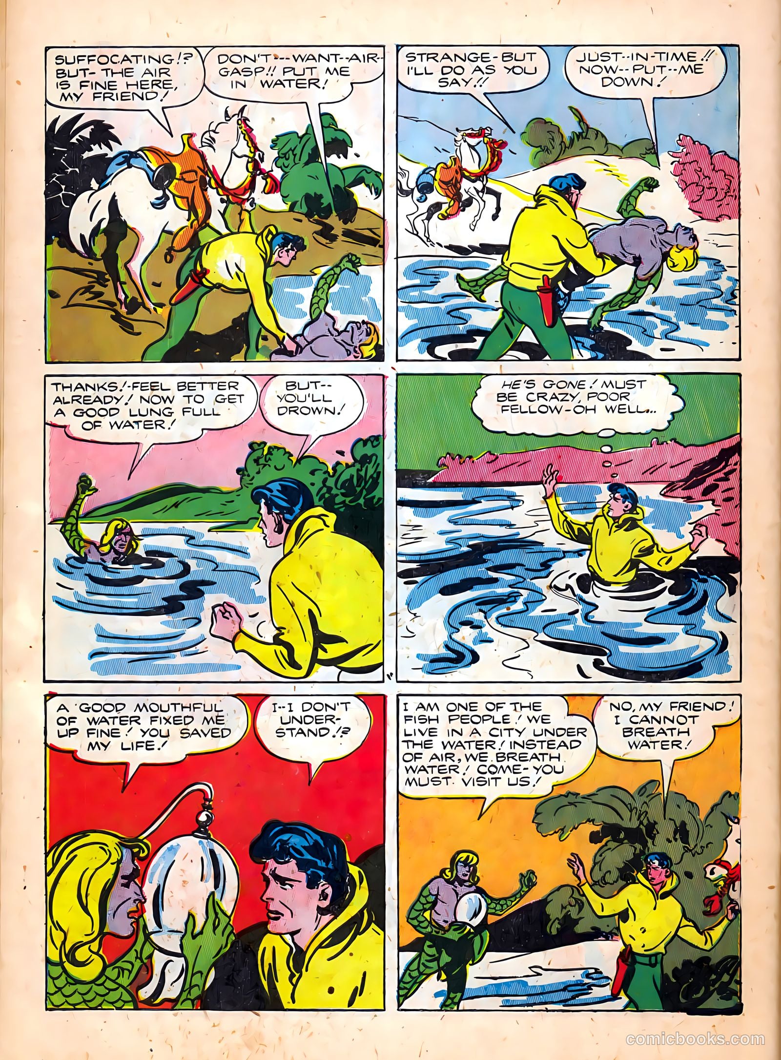 Treasure Comics #5 (1946) — page 42 of 52