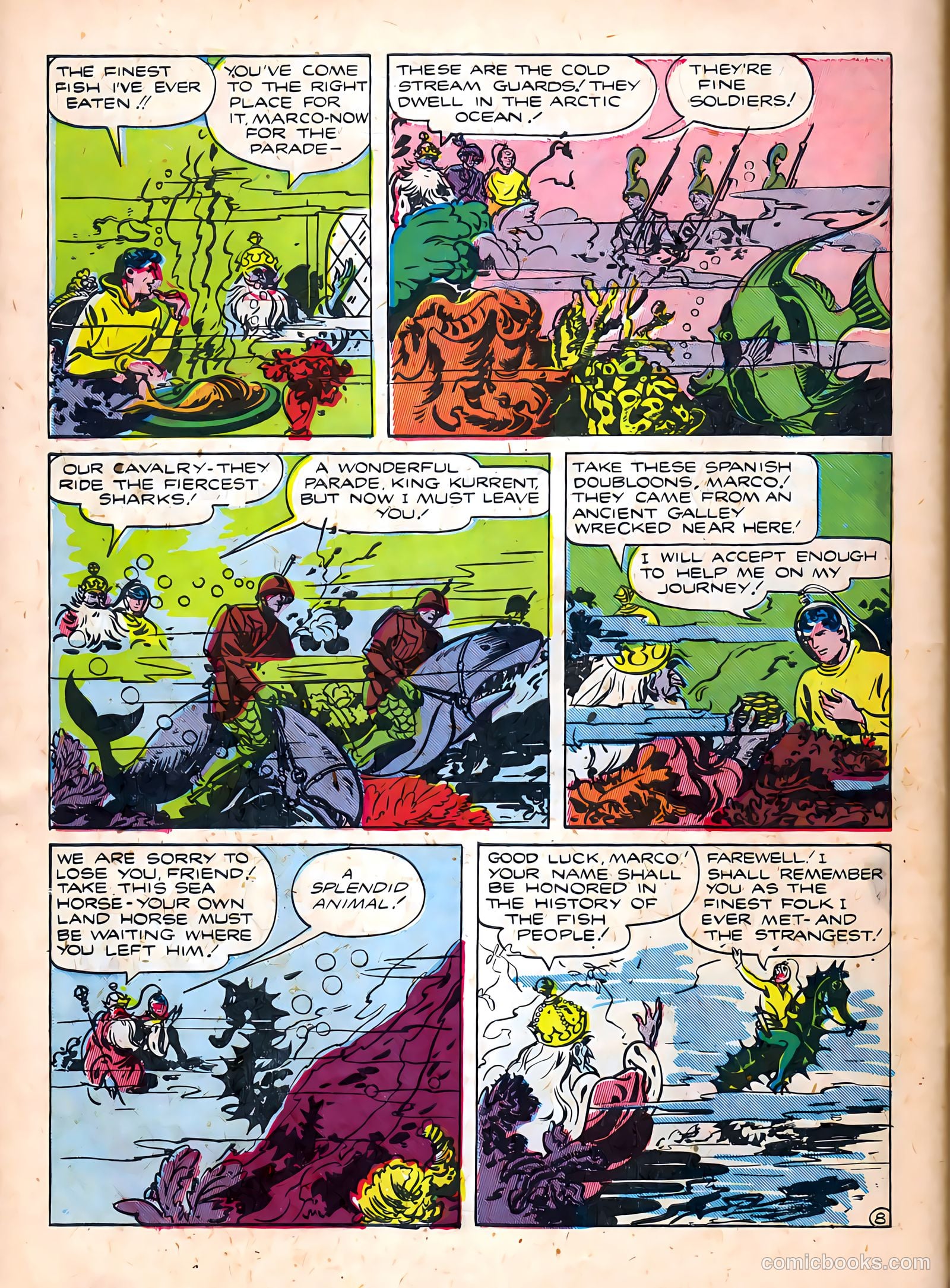 Treasure Comics #5 (1946) — page 48 of 52