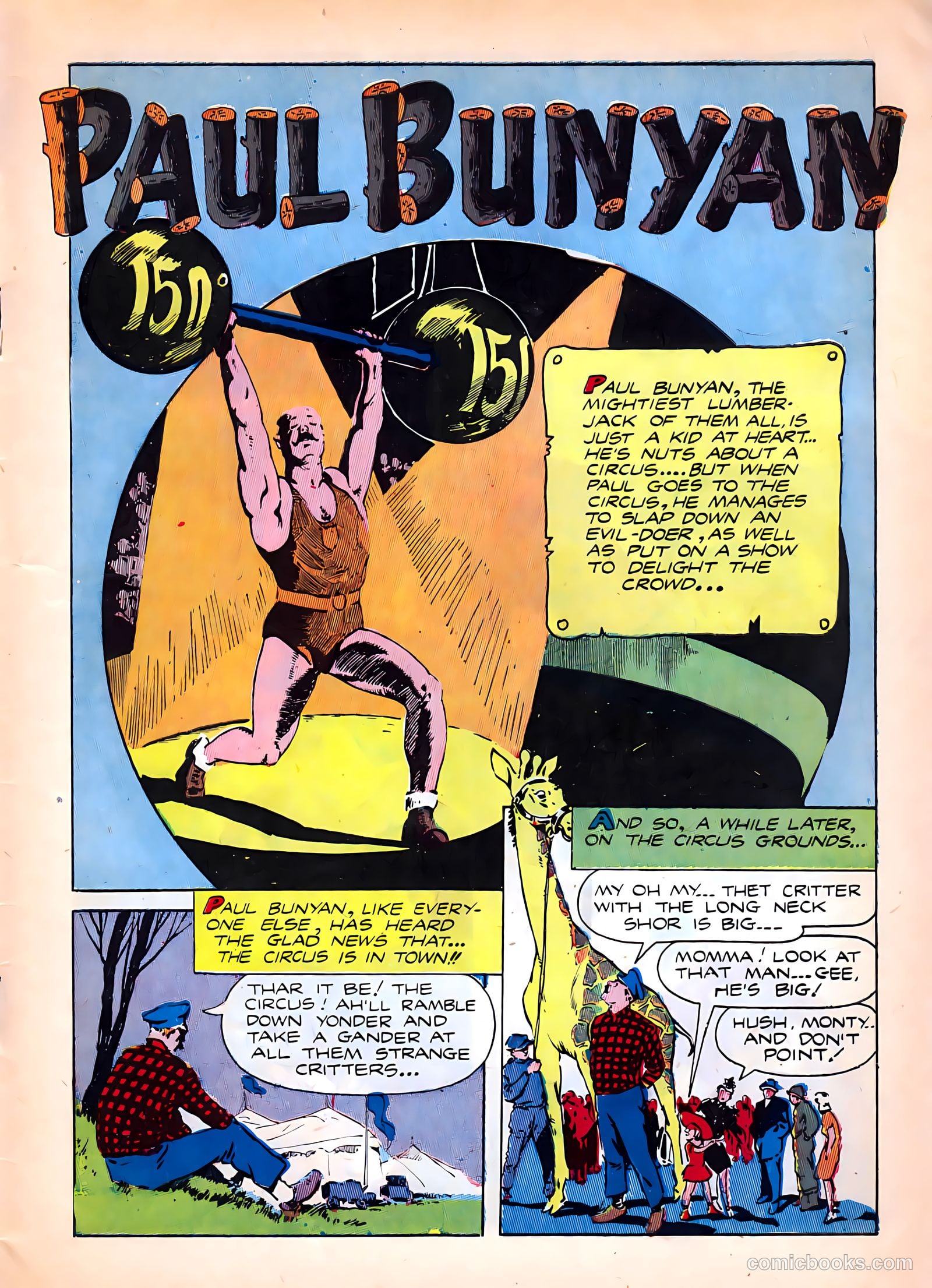 Treasure Comics #6 (1946) — page 3 of 52