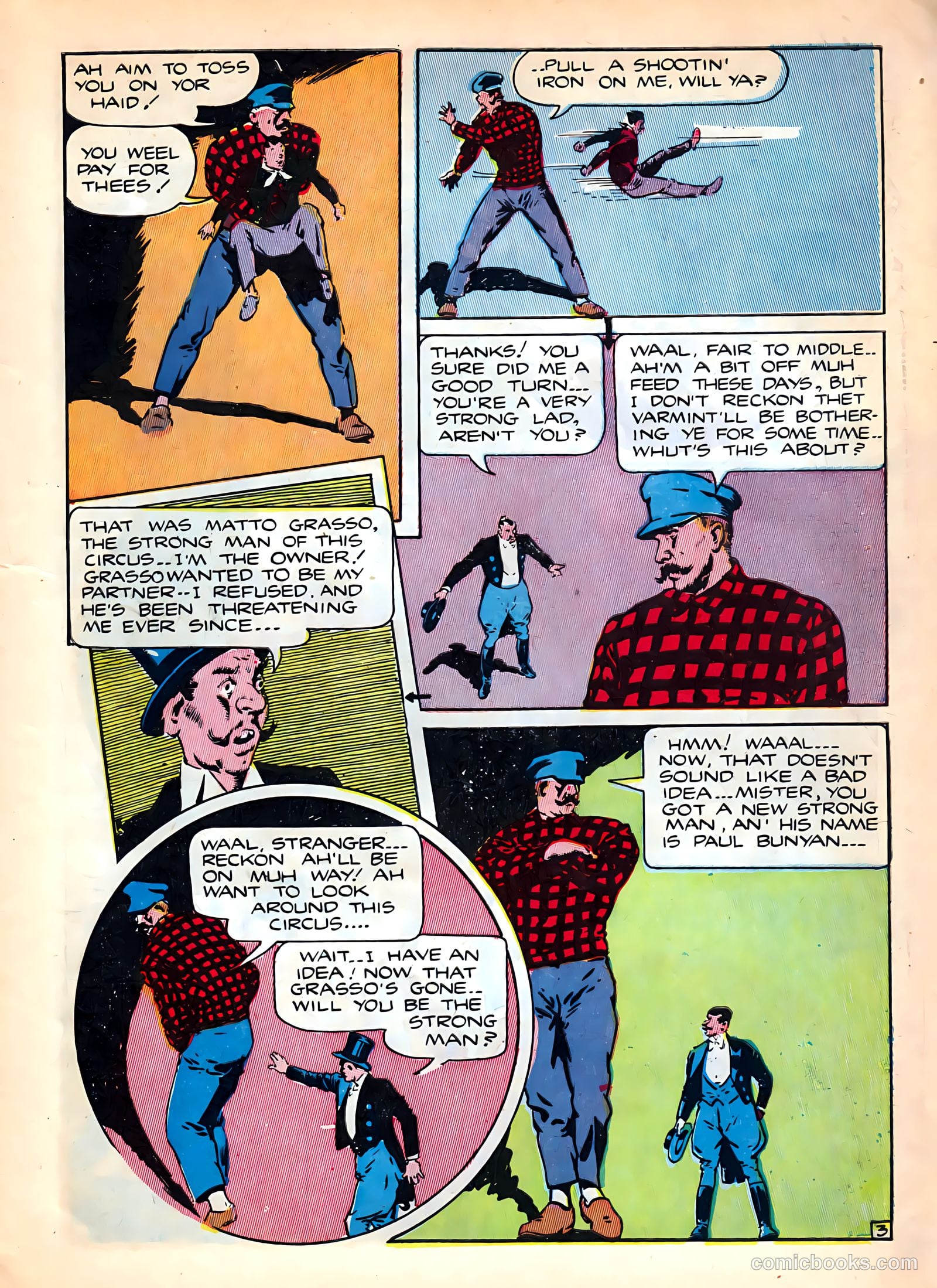 Treasure Comics #6 (1946) — page 5 of 52