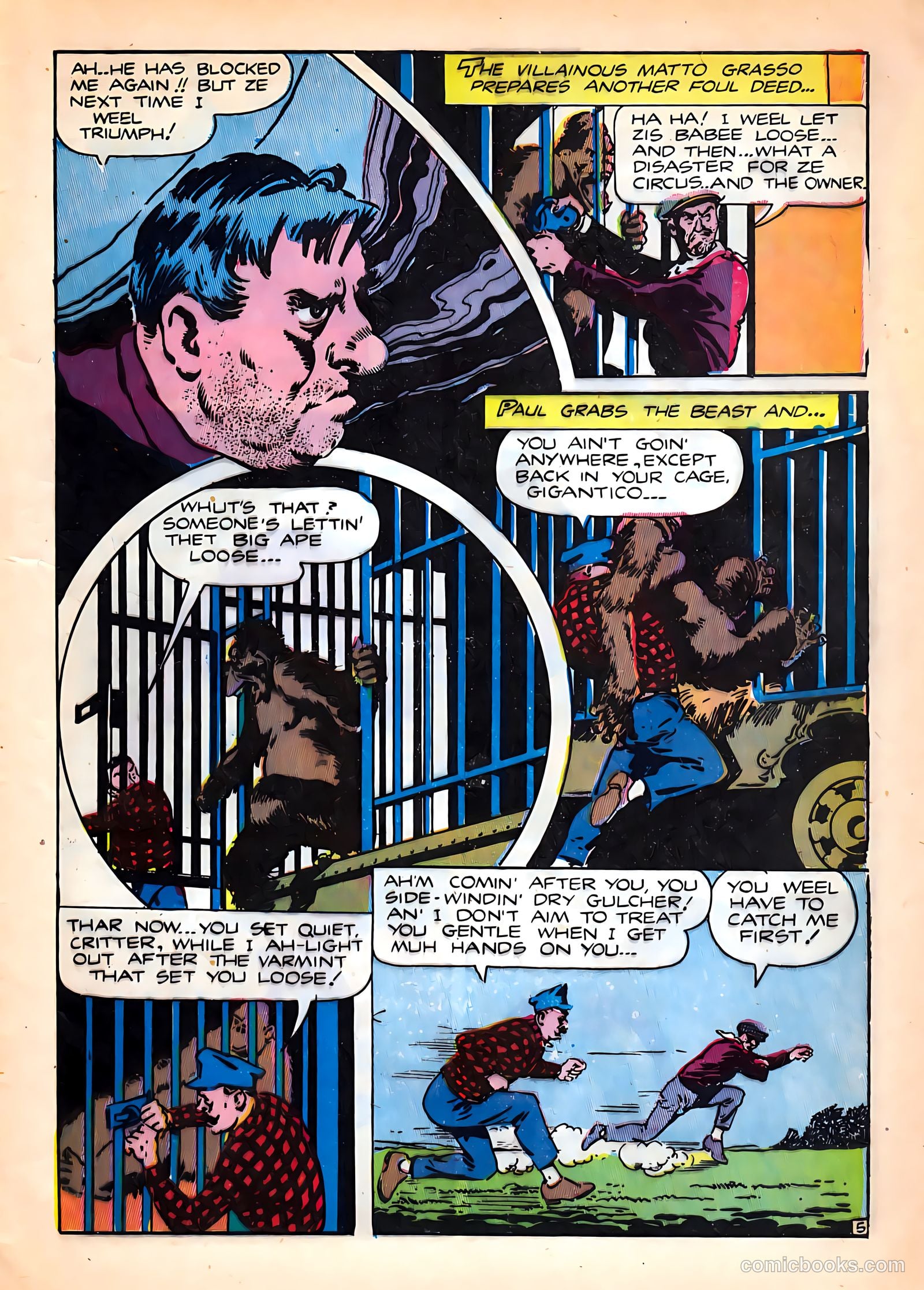 Treasure Comics #6 (1946) — page 7 of 52