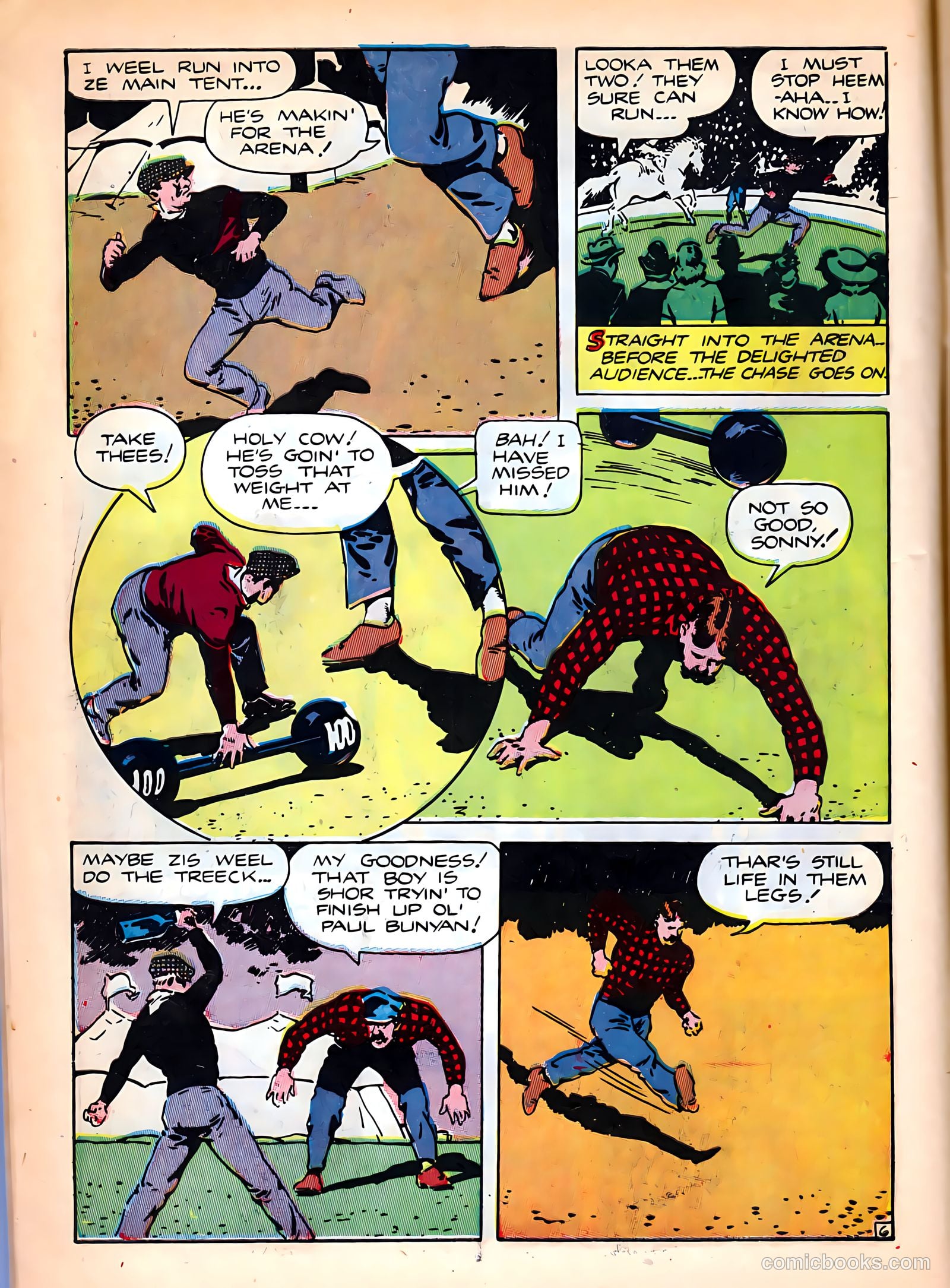 Treasure Comics #6 (1946) — page 8 of 52