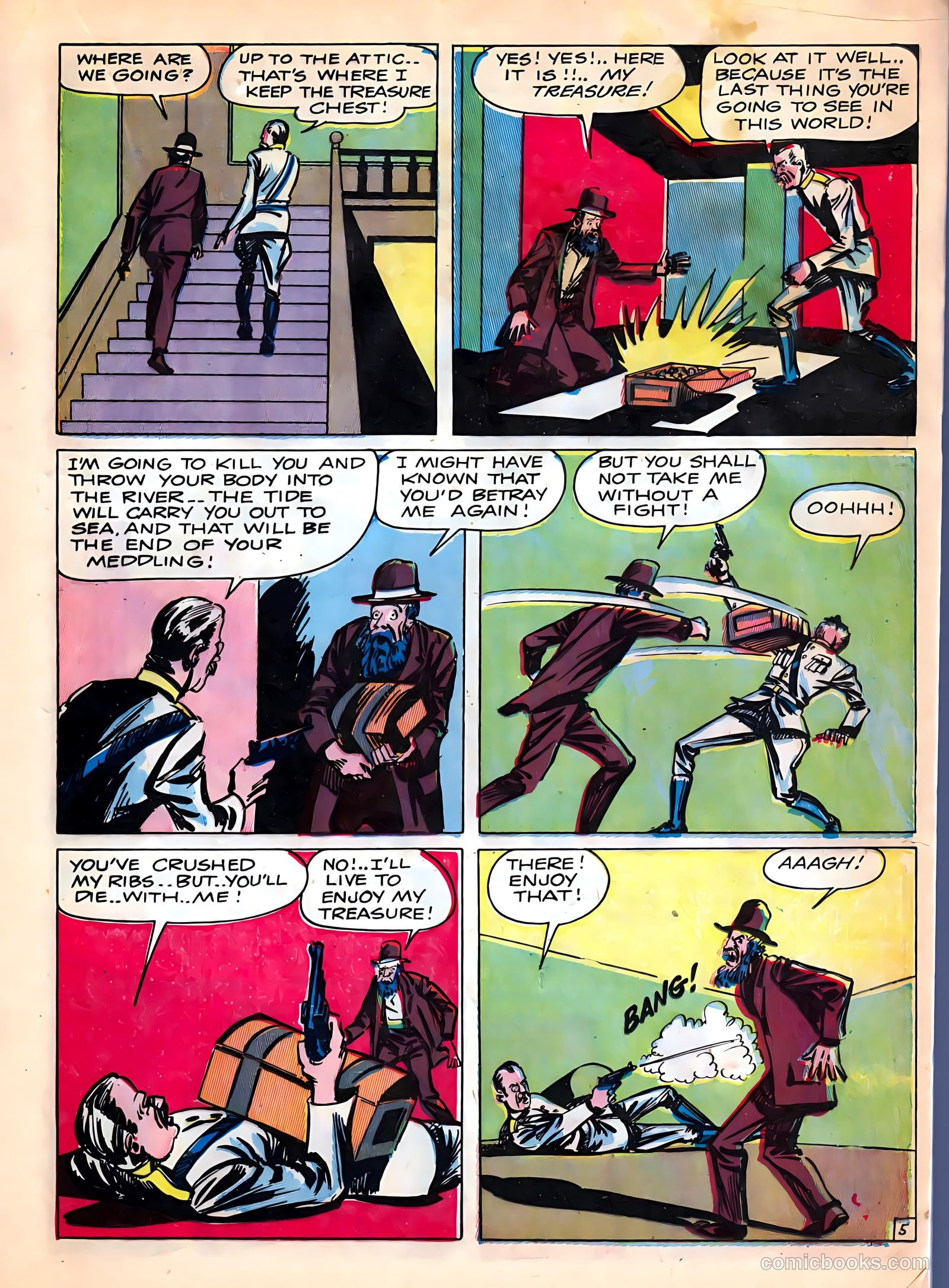 Treasure Comics #6 (1946) — page 23 of 52