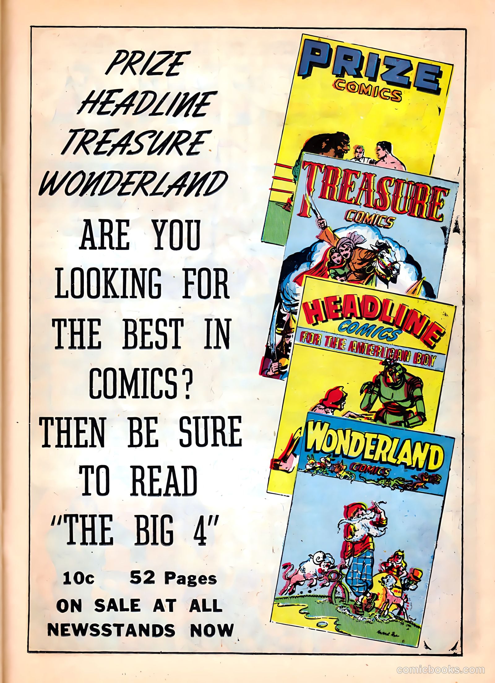 Treasure Comics #6 (1946) — page 35 of 52