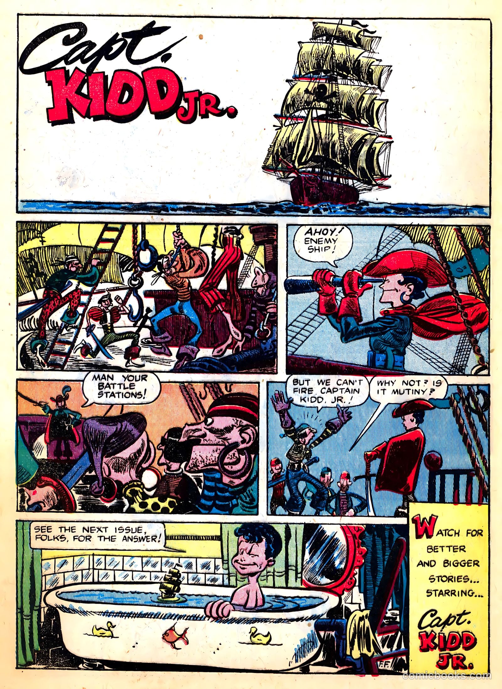 Treasure Comics #7 (1946) — page 34 of 52