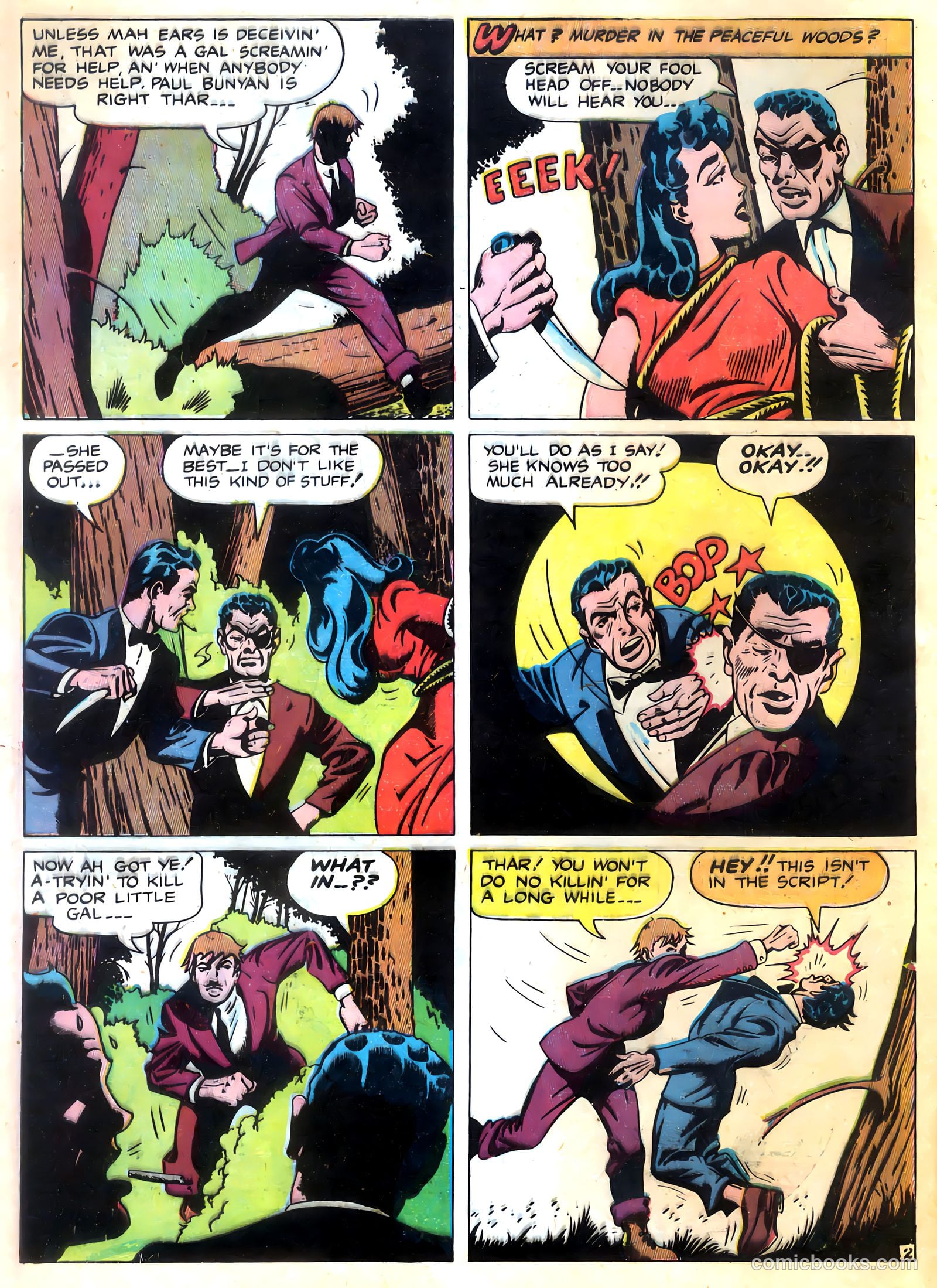 Treasure Comics #8 (1946) — page 4 of 52