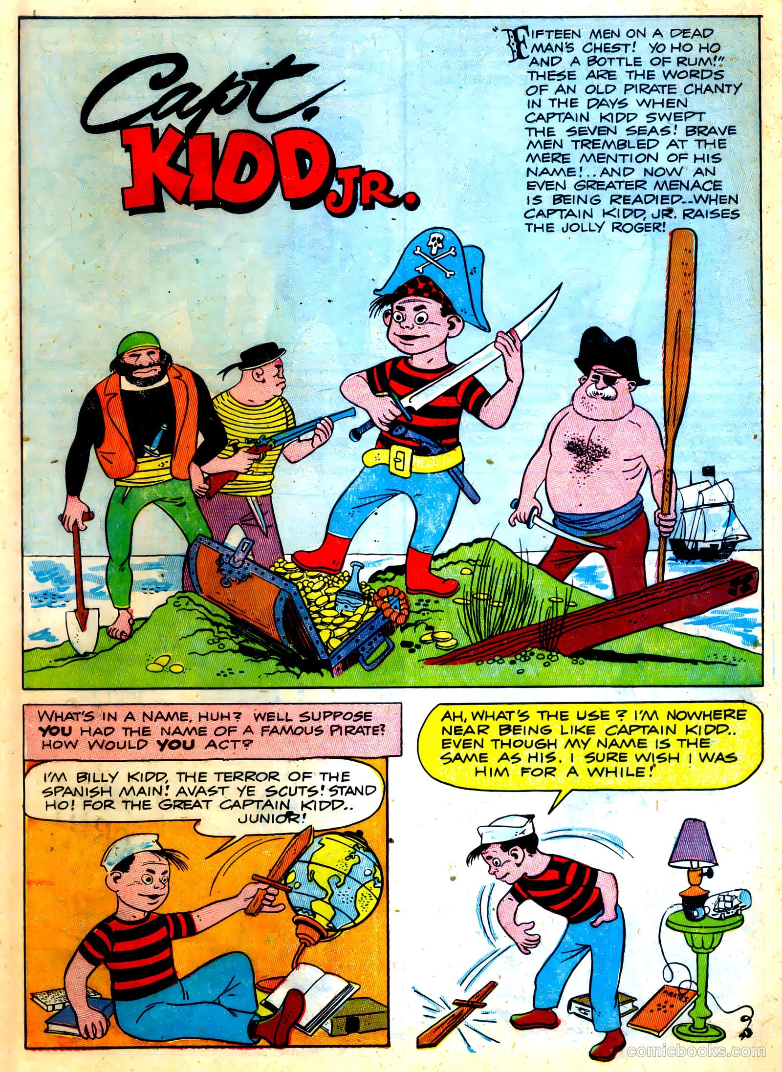 Treasure Comics #8 (1946) — page 11 of 52