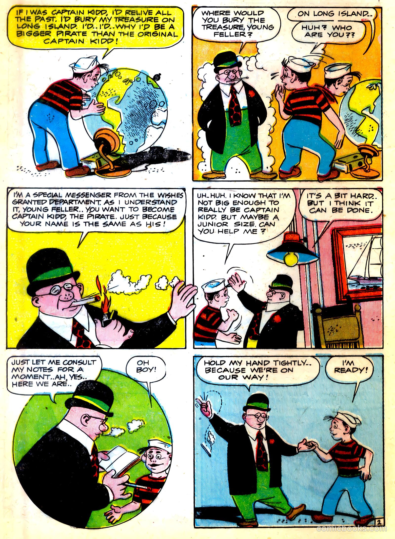Treasure Comics #8 (1946) — page 12 of 52