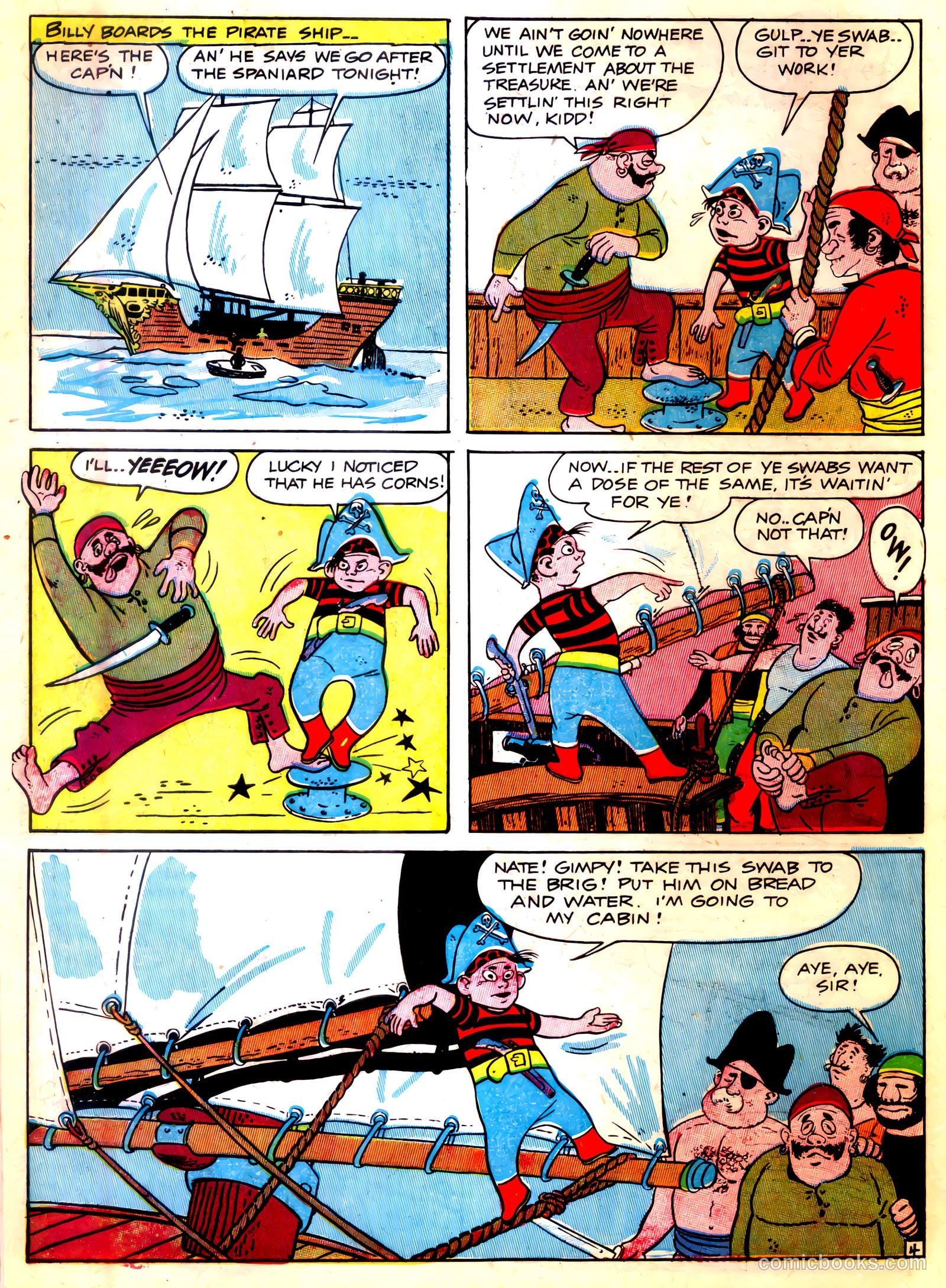 Treasure Comics #8 (1946) — page 14 of 52