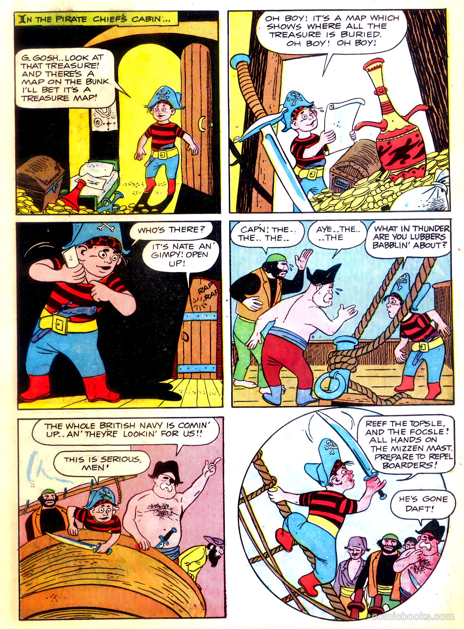Treasure Comics #8 (1946) — page 15 of 52