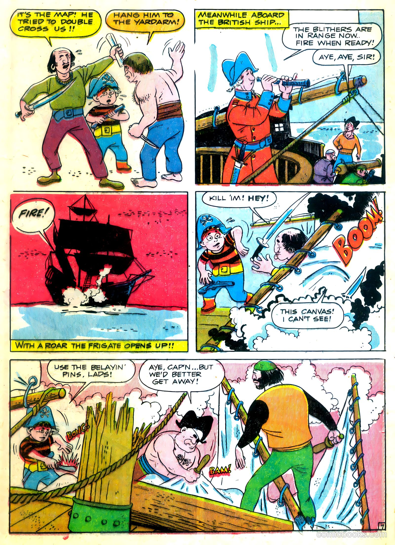 Treasure Comics #8 (1946) — page 17 of 52