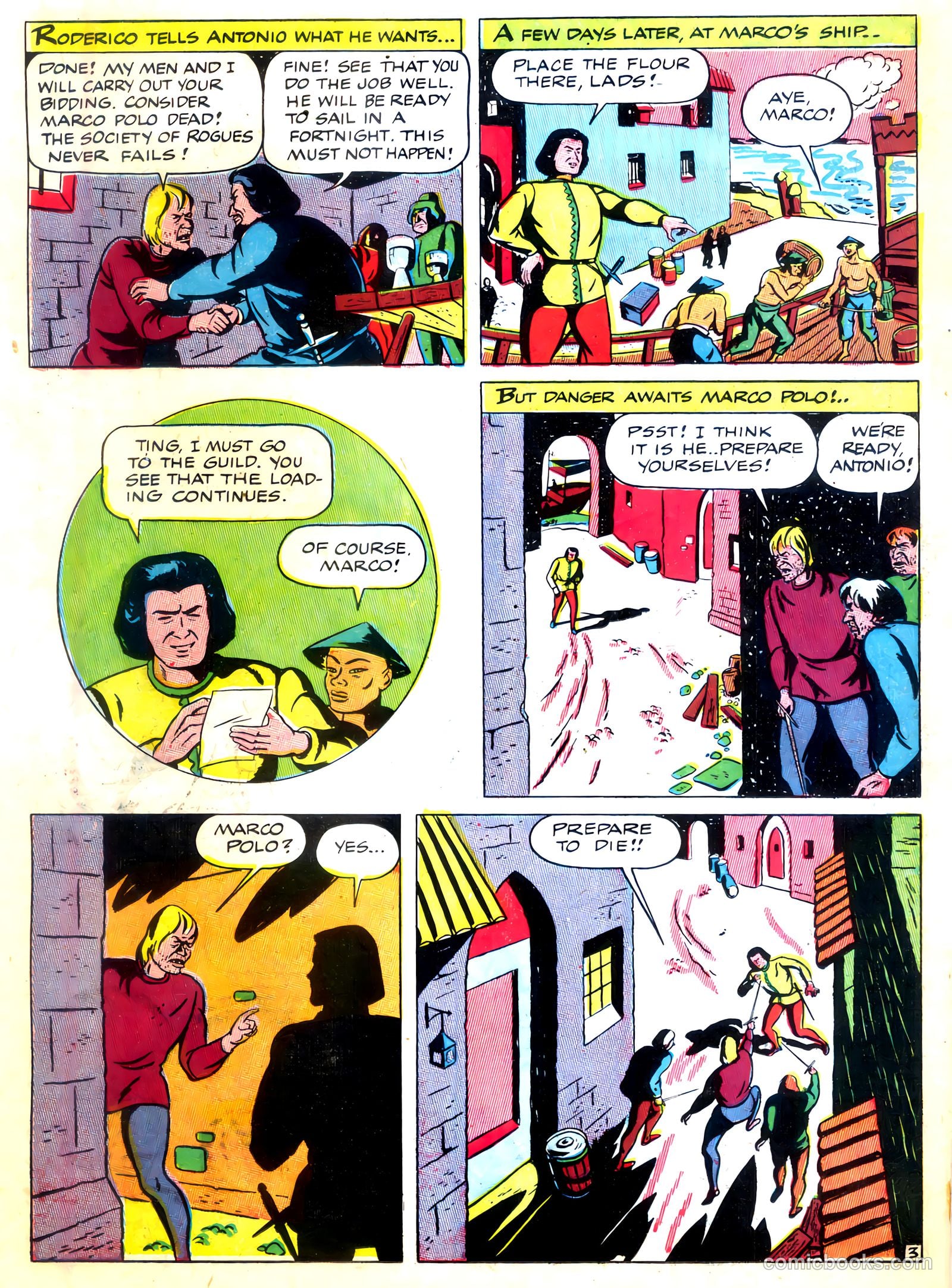 Treasure Comics #8 (1946) — page 21 of 52