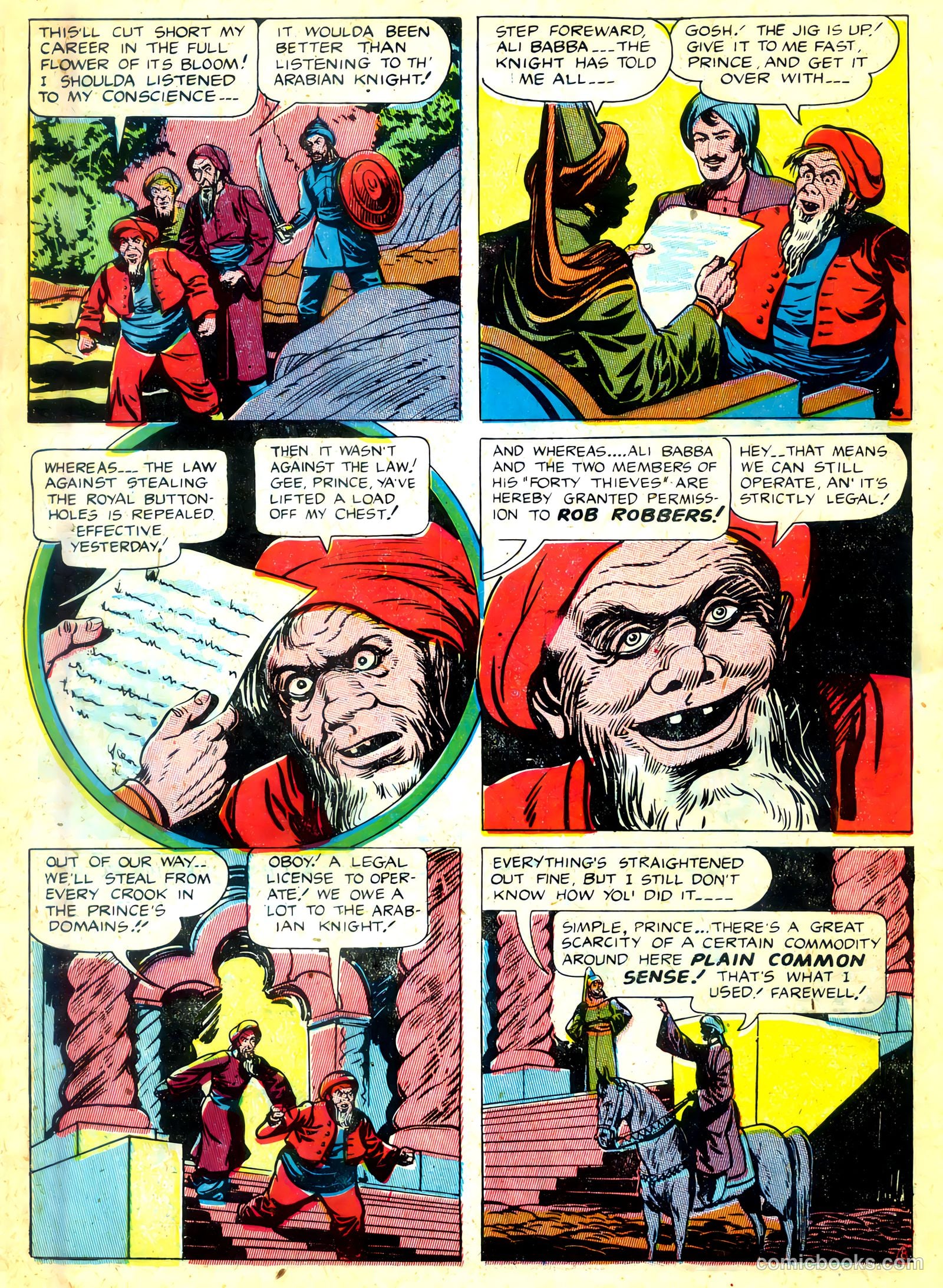 Treasure Comics #8 (1946) — page 48 of 52