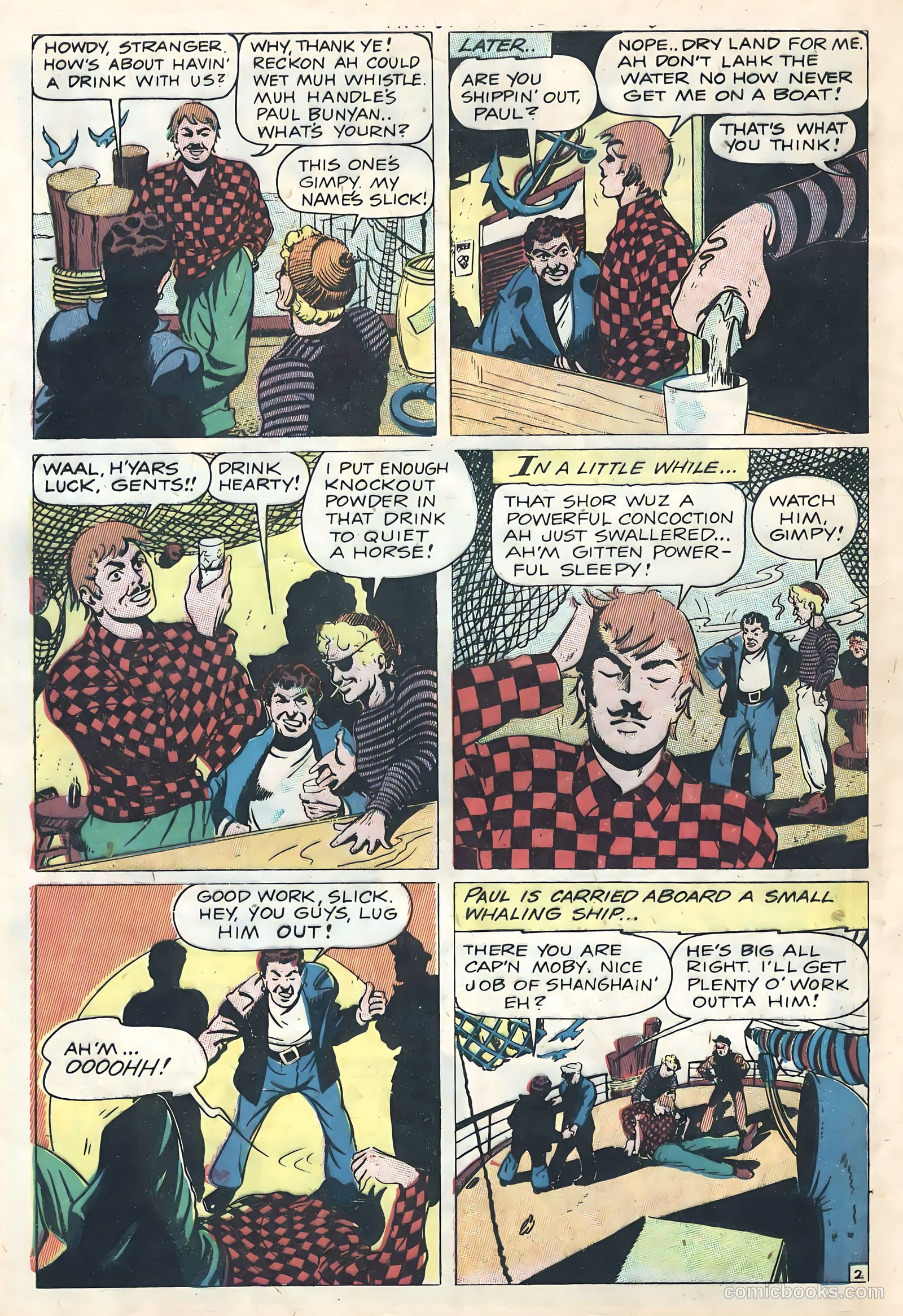 Treasure Comics #9 (1946) — page 4 of 52
