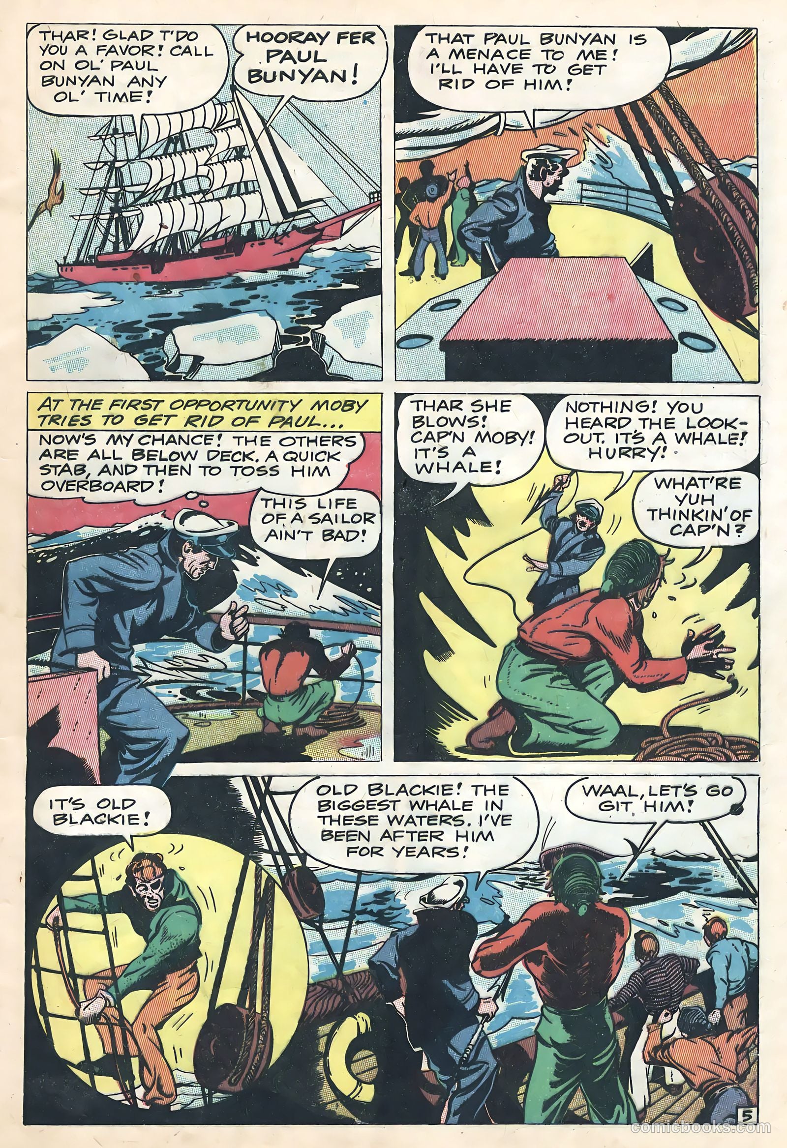 Treasure Comics #9 (1946) — page 7 of 52