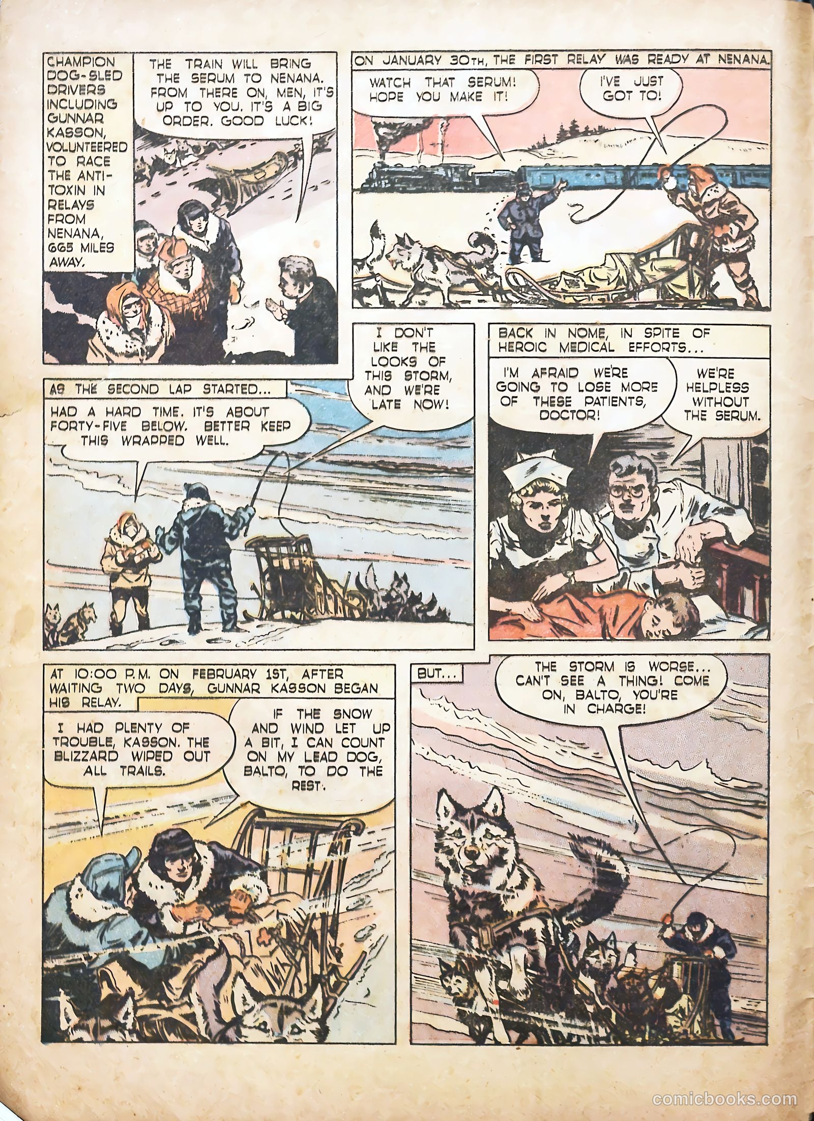 True Animal Picture-Stories #1 (1947) — page 4 of 37