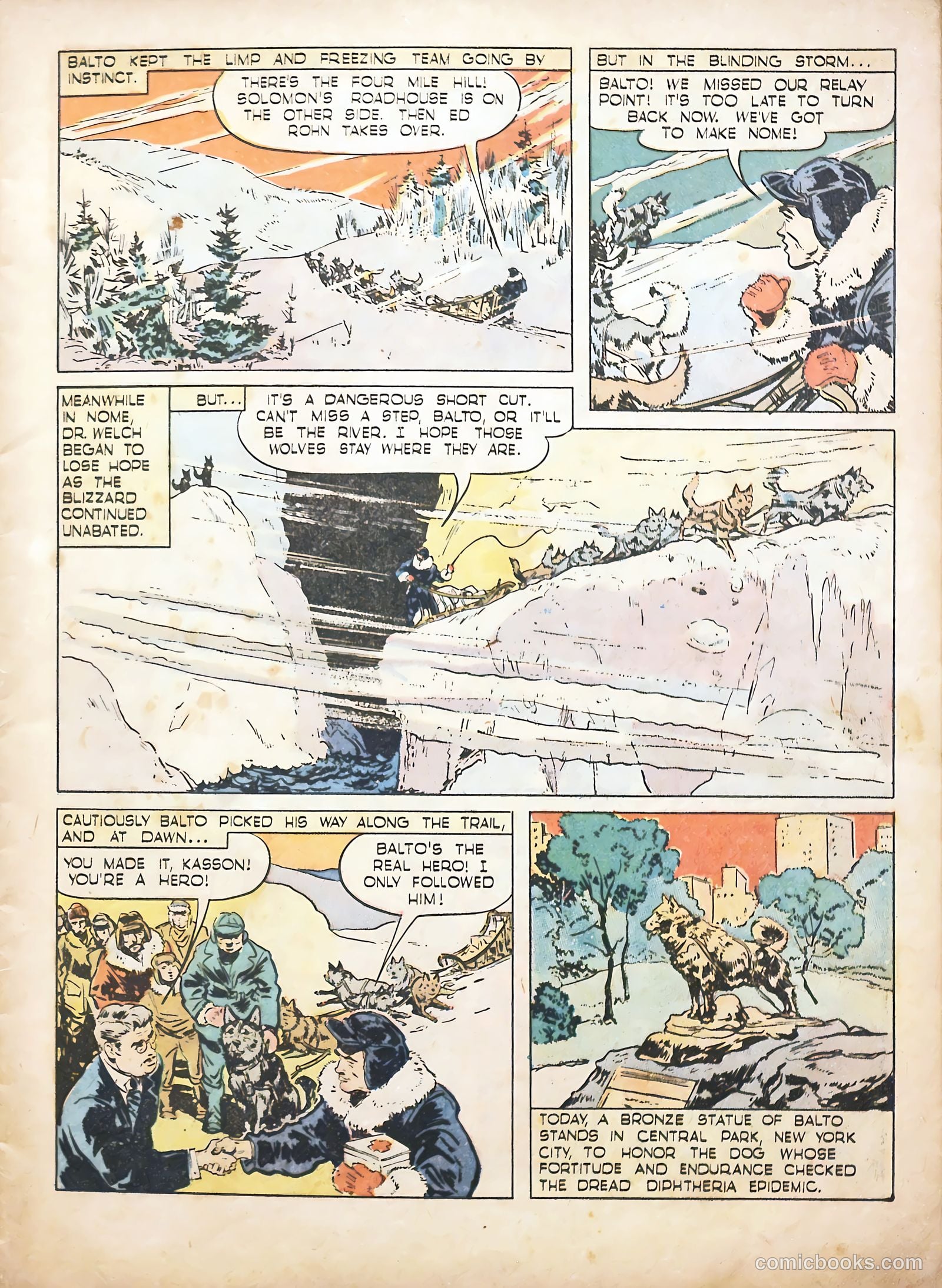True Animal Picture-Stories #1 (1947) — page 5 of 37