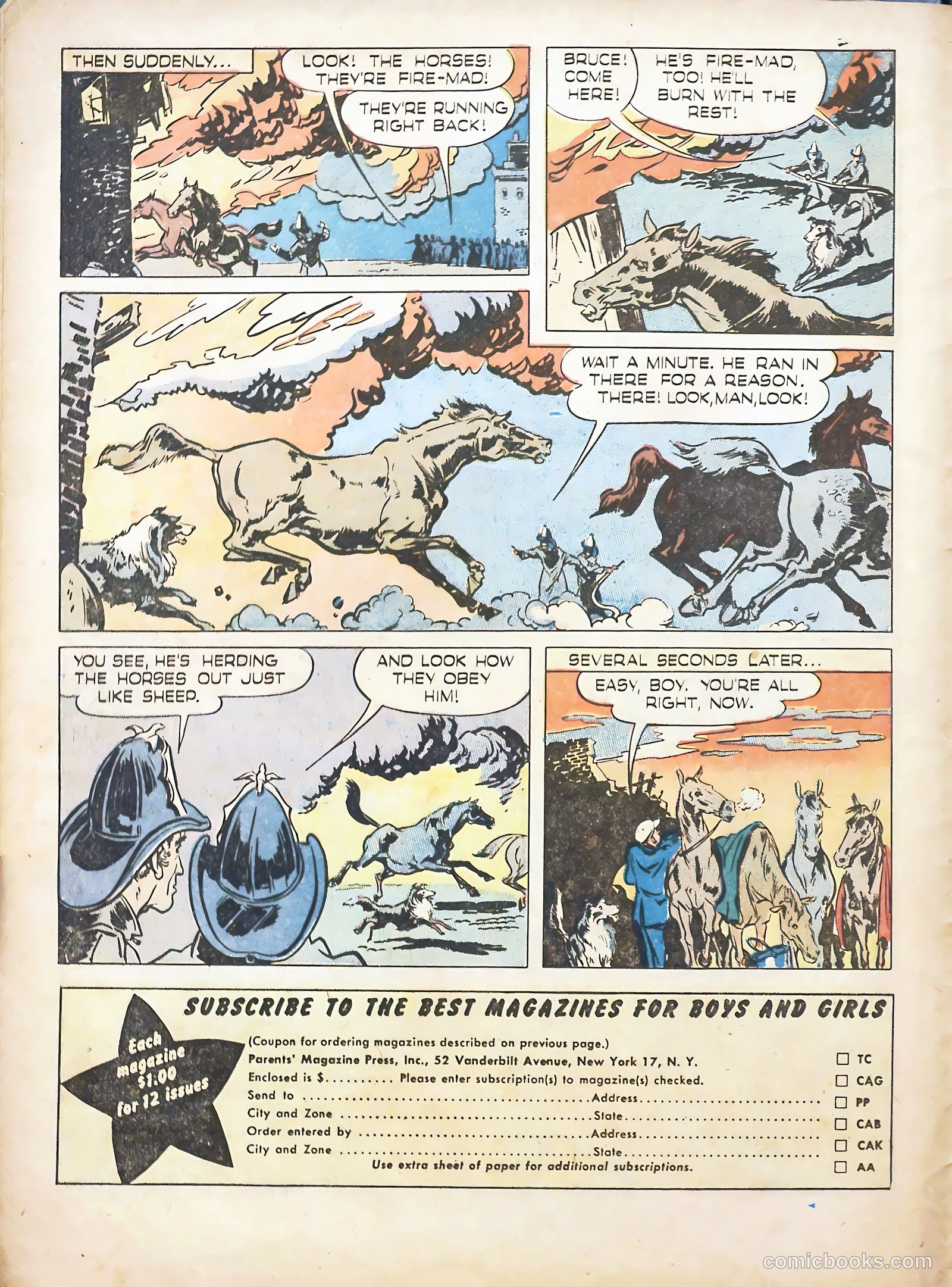True Animal Picture-Stories #1 (1947) — page 8 of 37