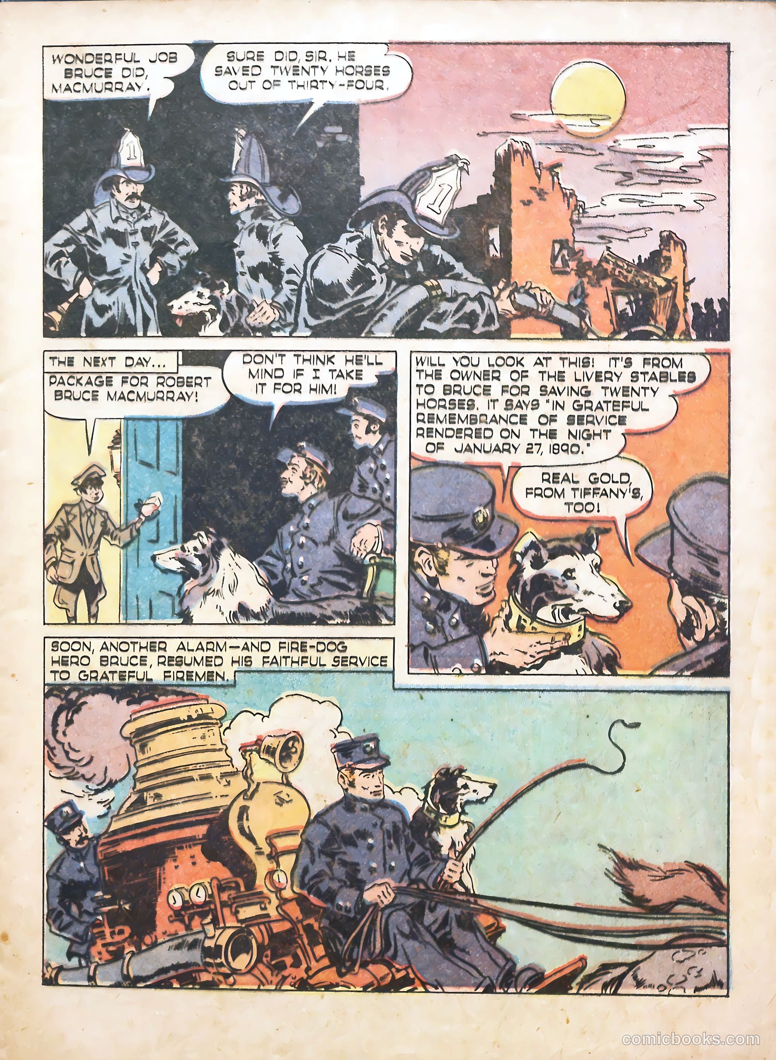 True Animal Picture-Stories #1 (1947) — page 9 of 37