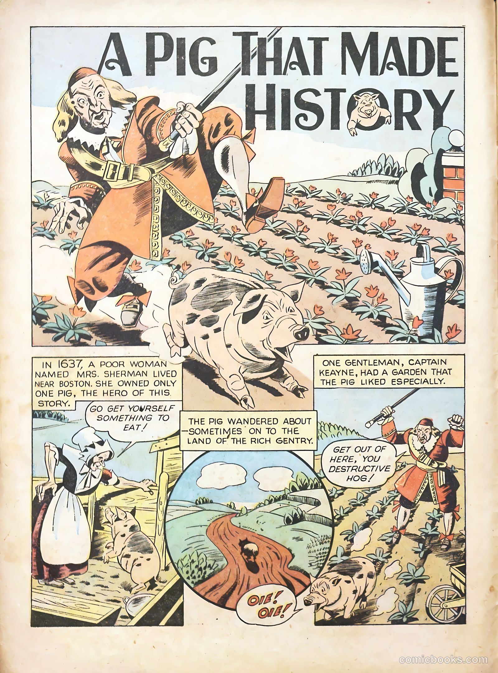 True Animal Picture-Stories #1 (1947) — page 10 of 37