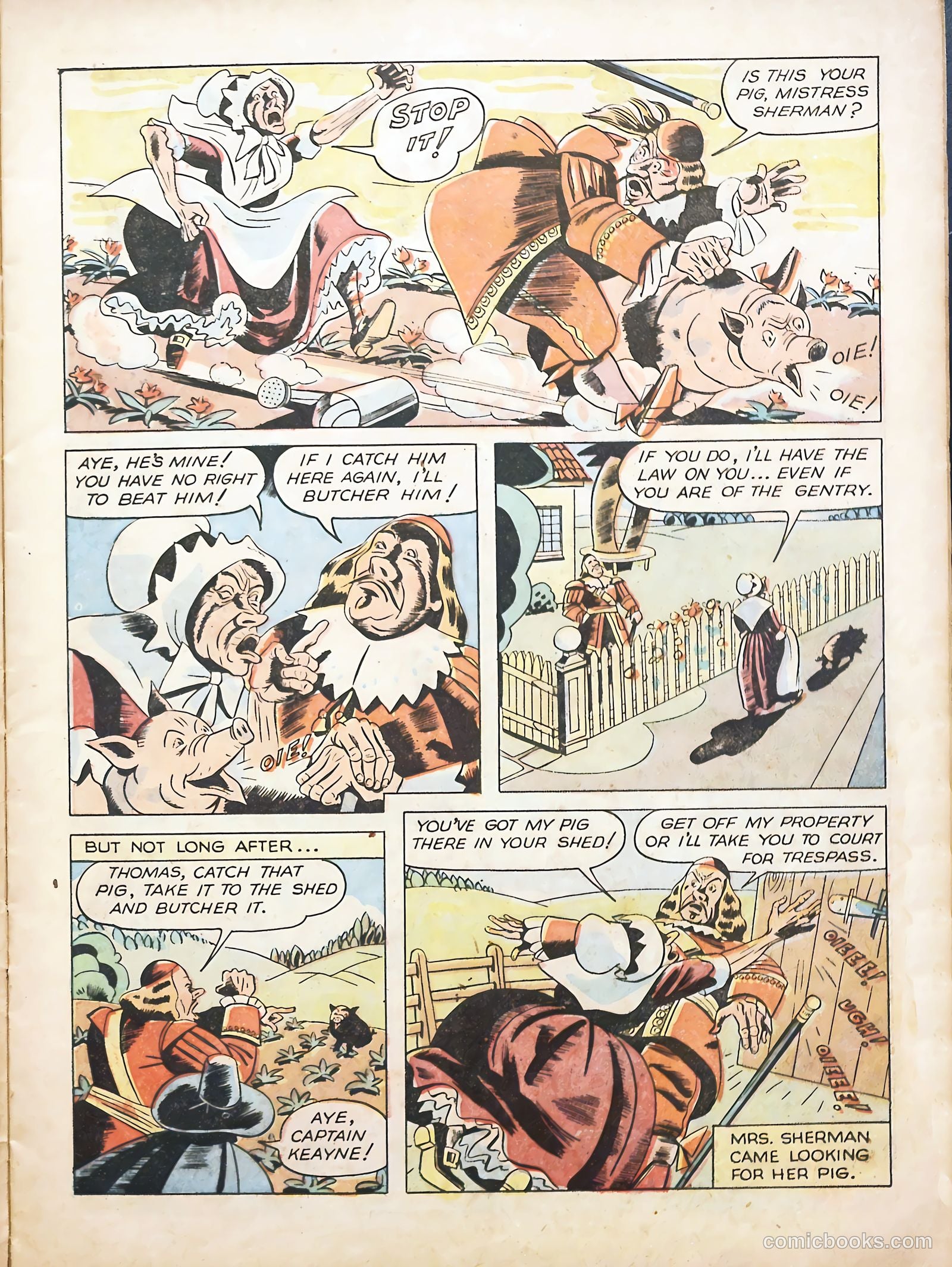 True Animal Picture-Stories #1 (1947) — page 11 of 37