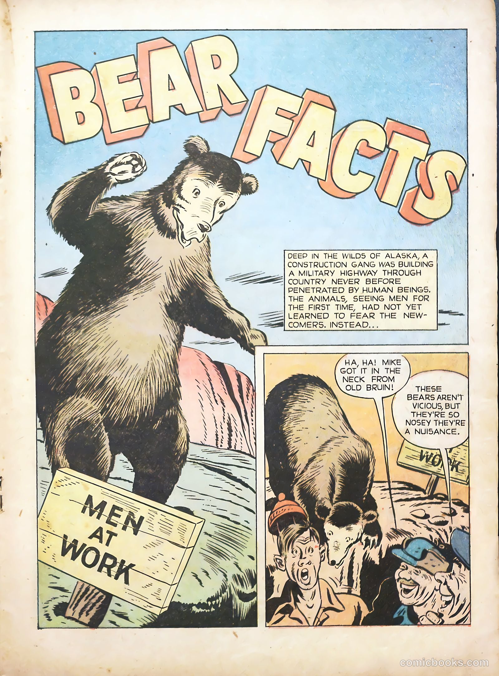 True Animal Picture-Stories #1 (1947) — page 19 of 37