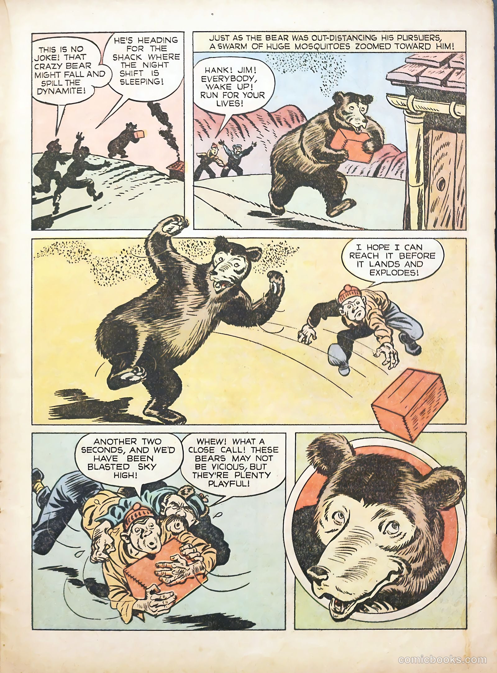 True Animal Picture-Stories #1 (1947) — page 21 of 37