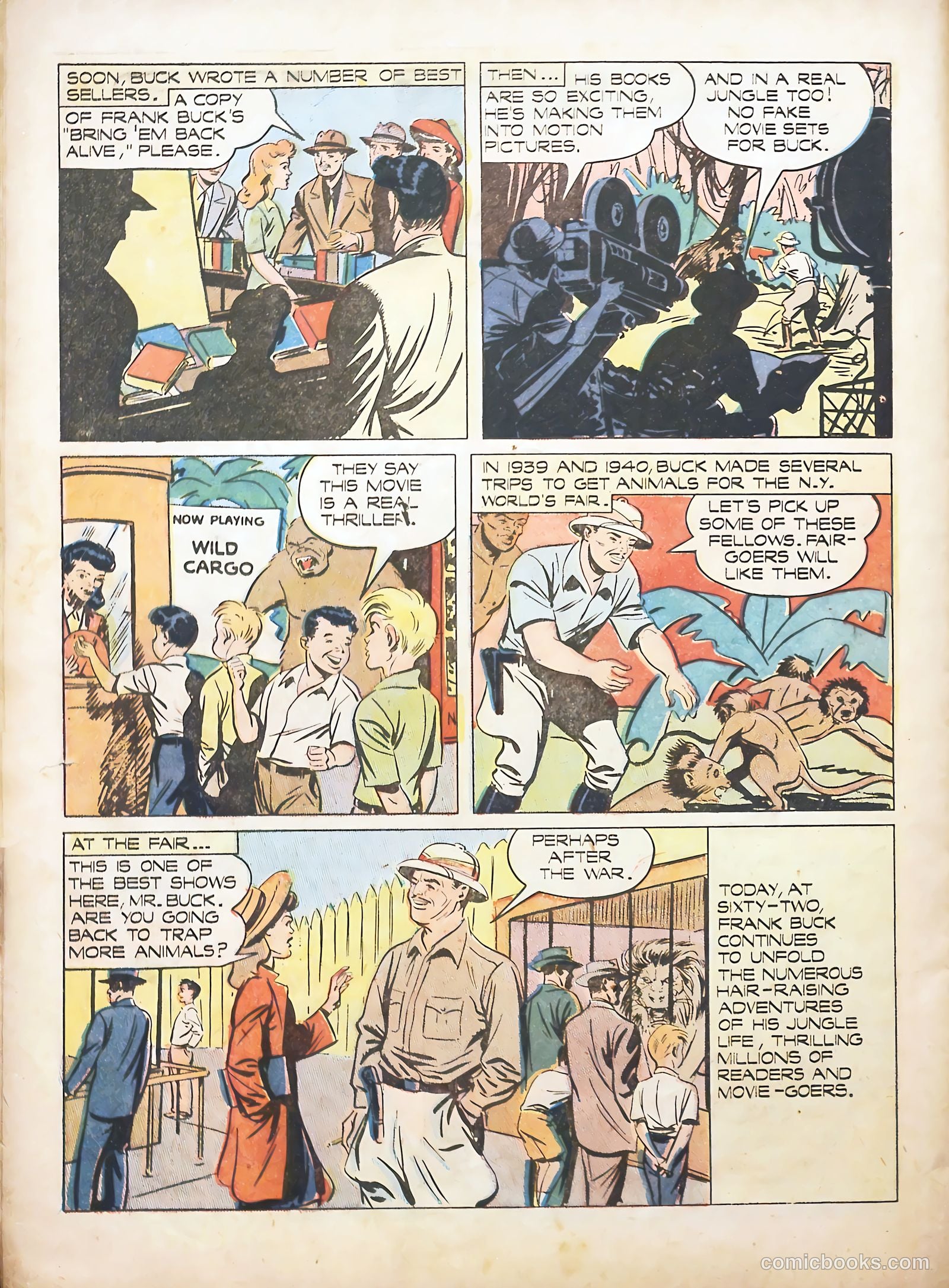 True Animal Picture-Stories #1 (1947) — page 26 of 37