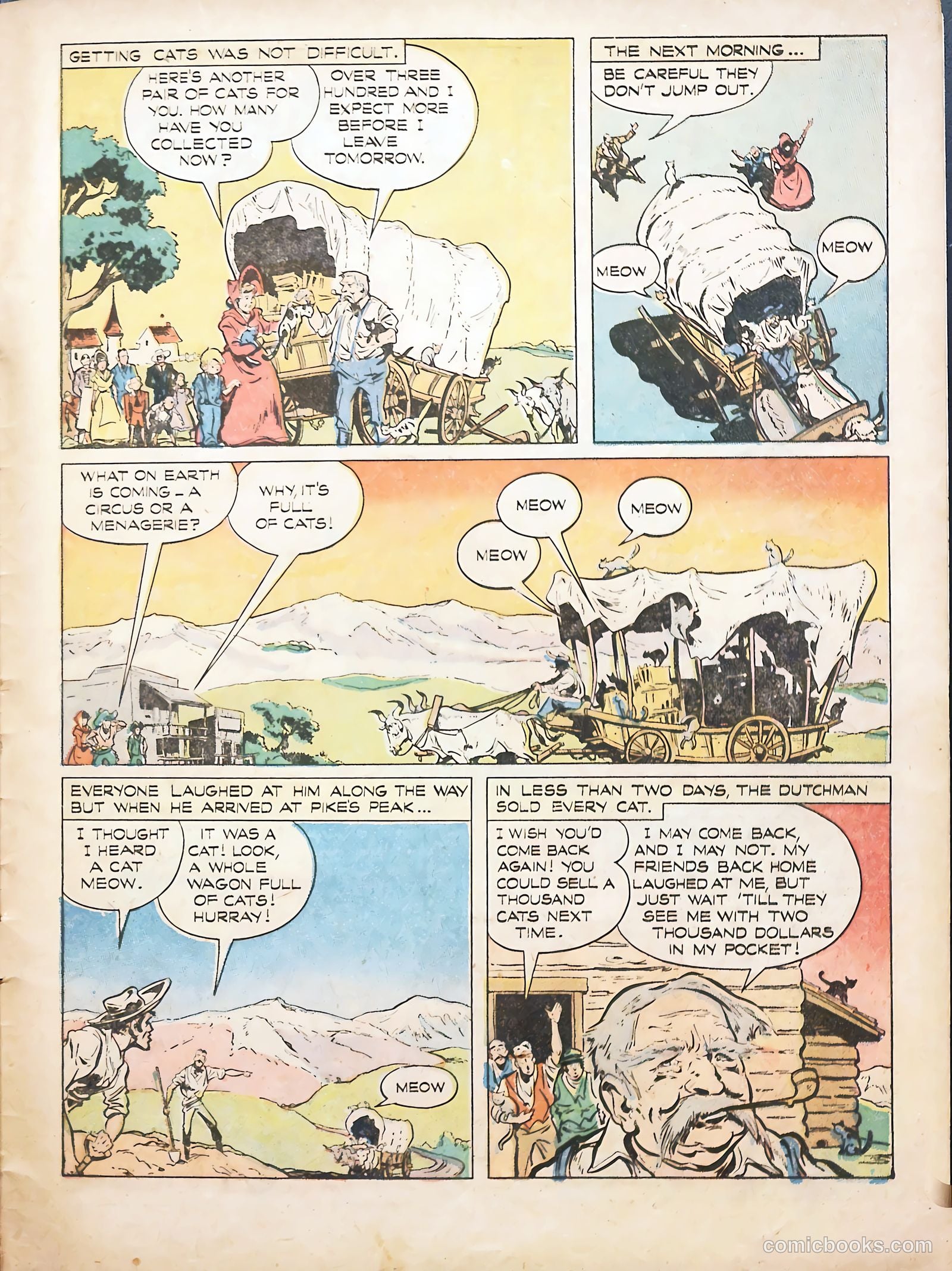 True Animal Picture-Stories #1 (1947) — page 29 of 37
