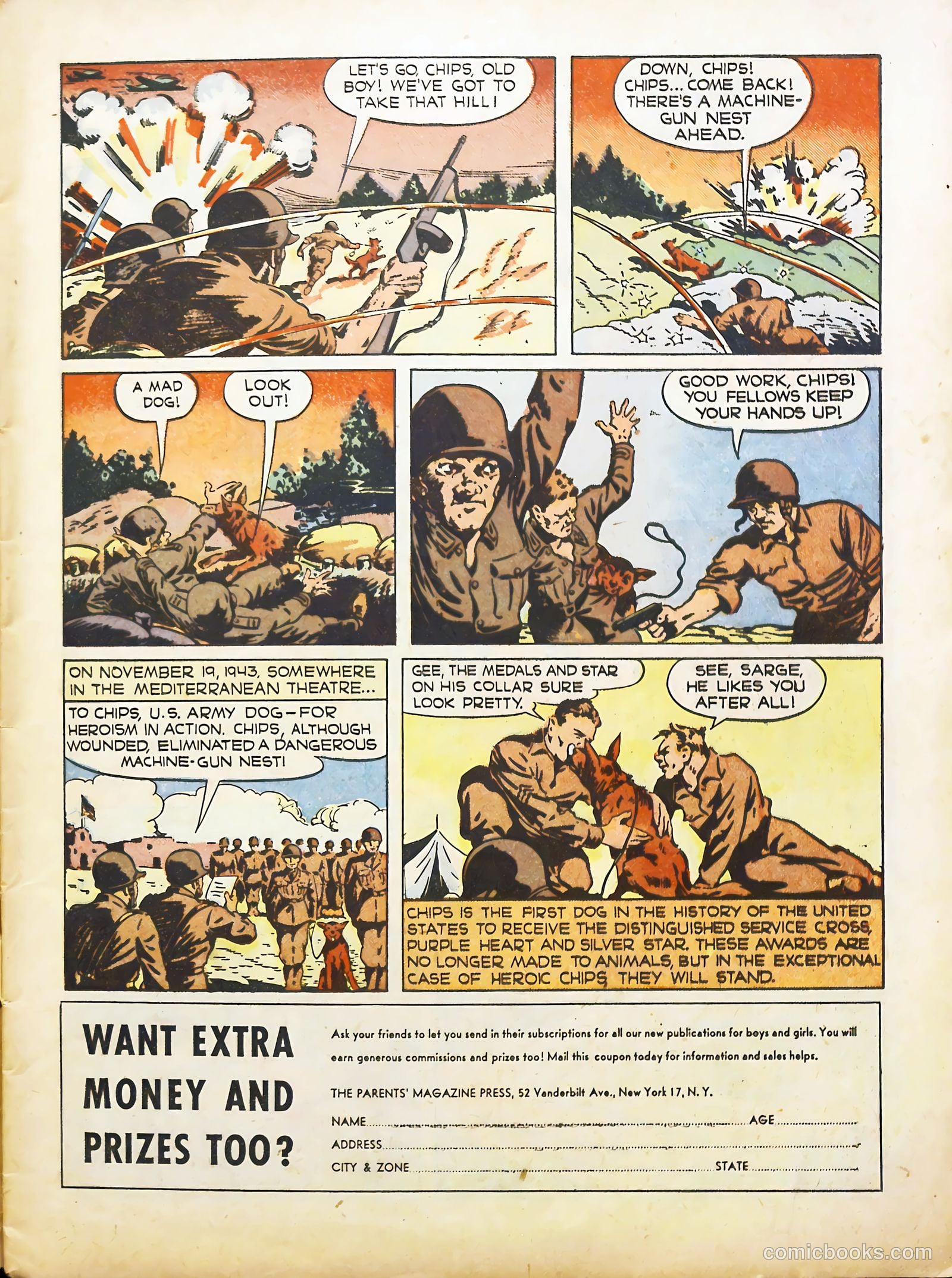 True Animal Picture-Stories #2 (1947) — page 5 of 35