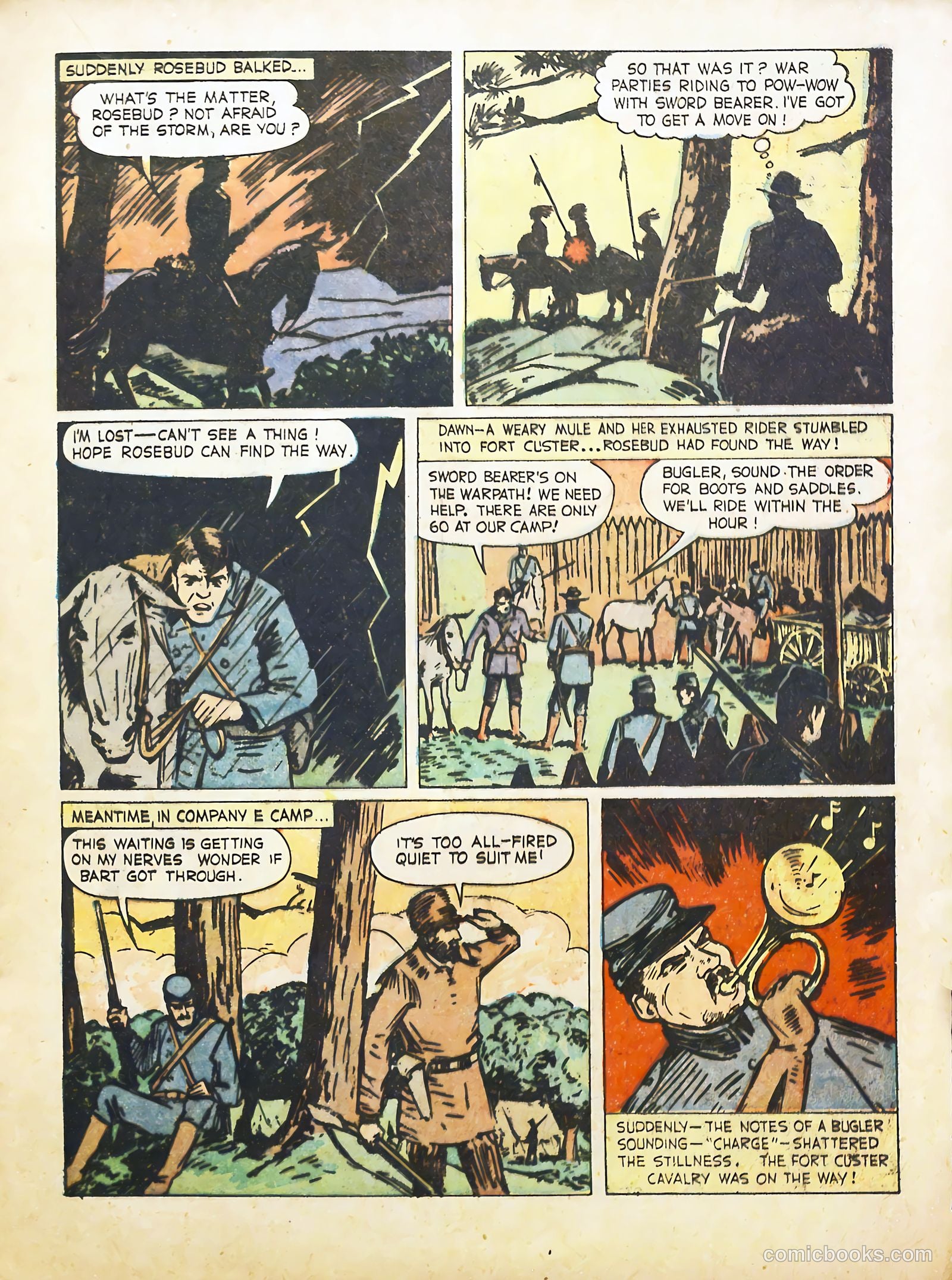 True Animal Picture-Stories #2 (1947) — page 17 of 35