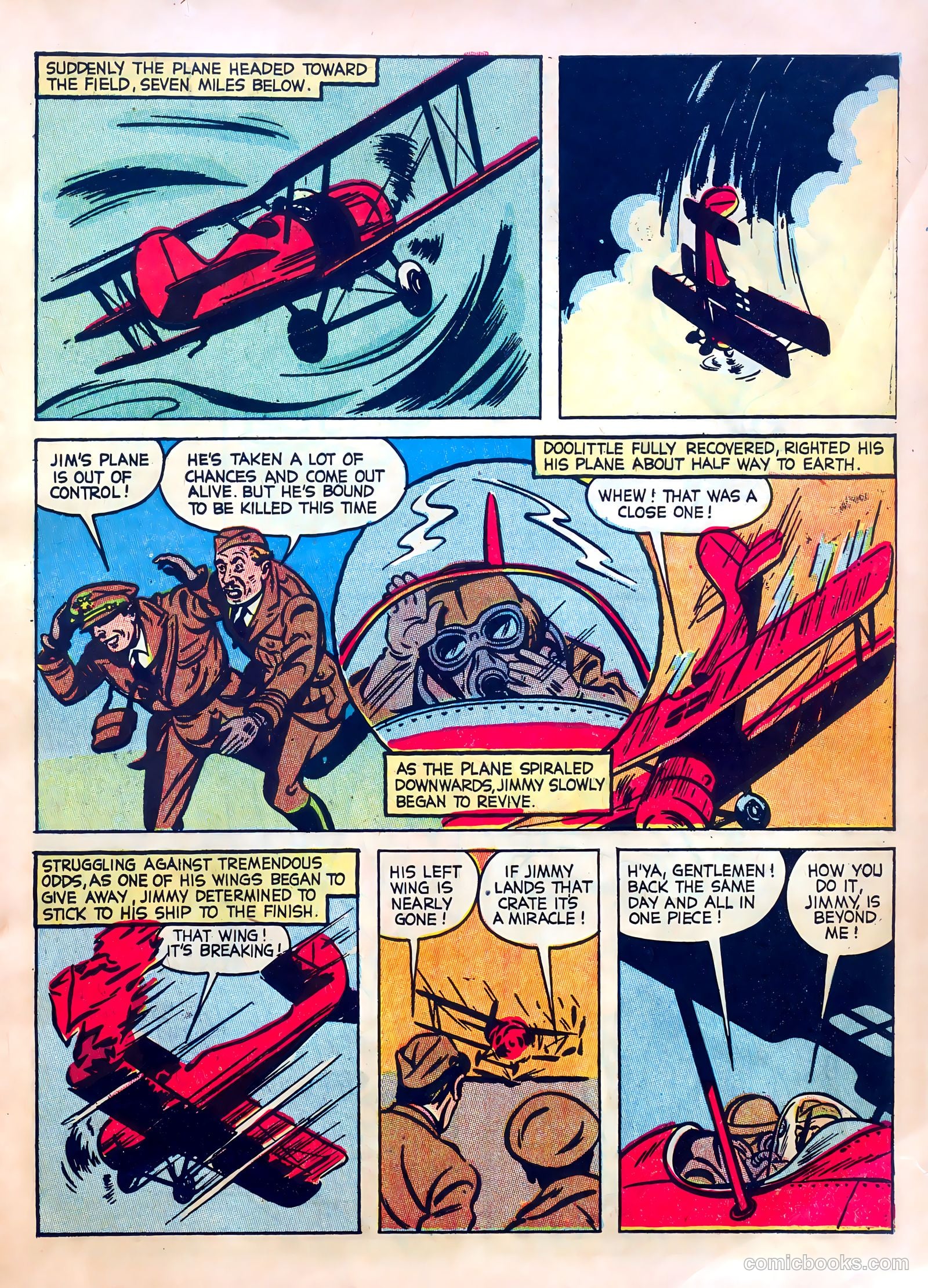 True Aviation Comics Digest #1 (1942) — page 7 of 67