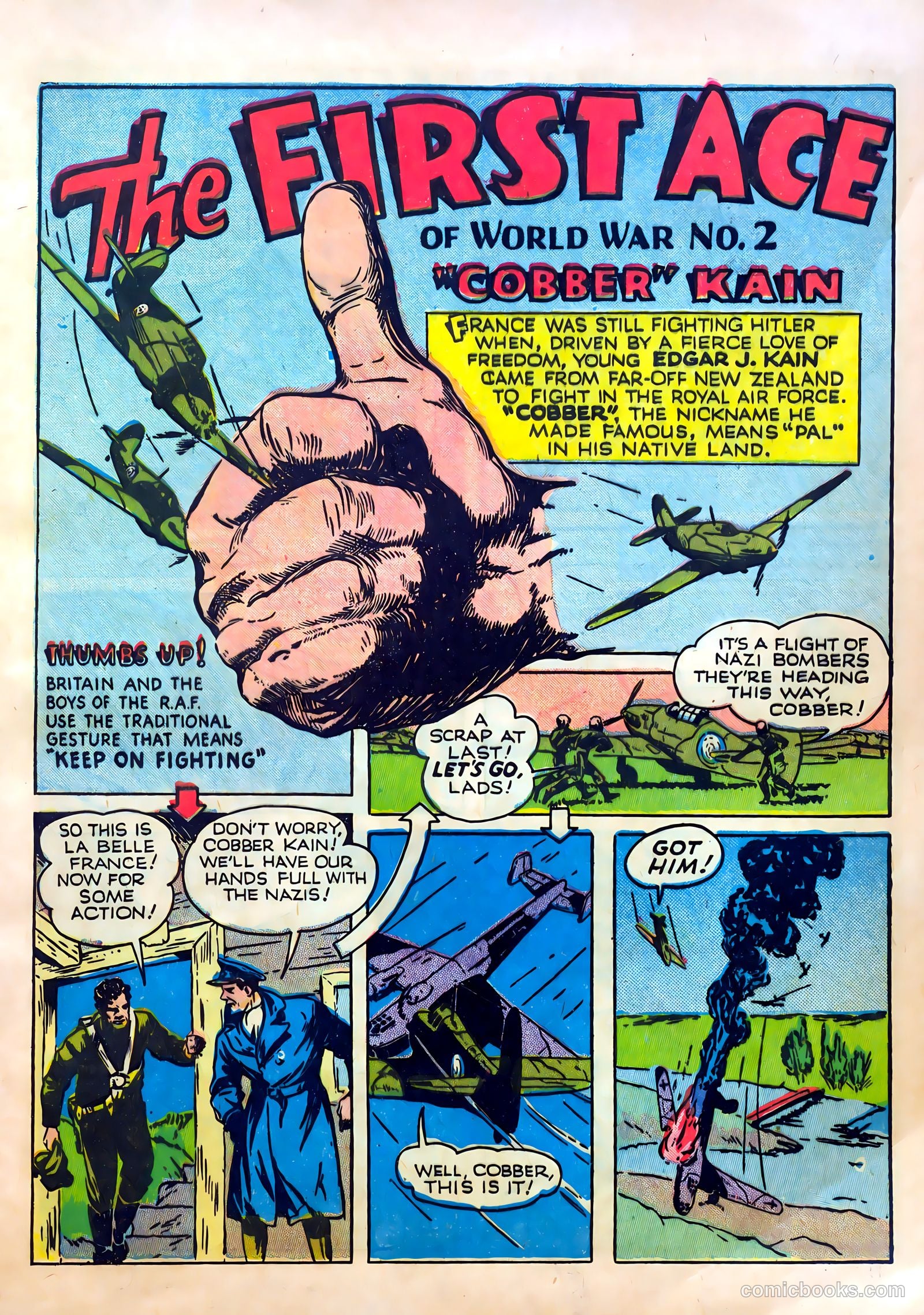 True Aviation Comics Digest #1 (1942) — page 9 of 67